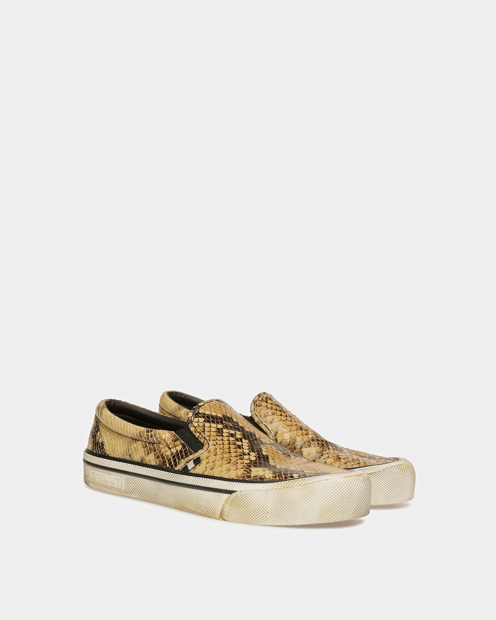 Santa Ana Sneaker In Python Print - Men's - Bally - 03