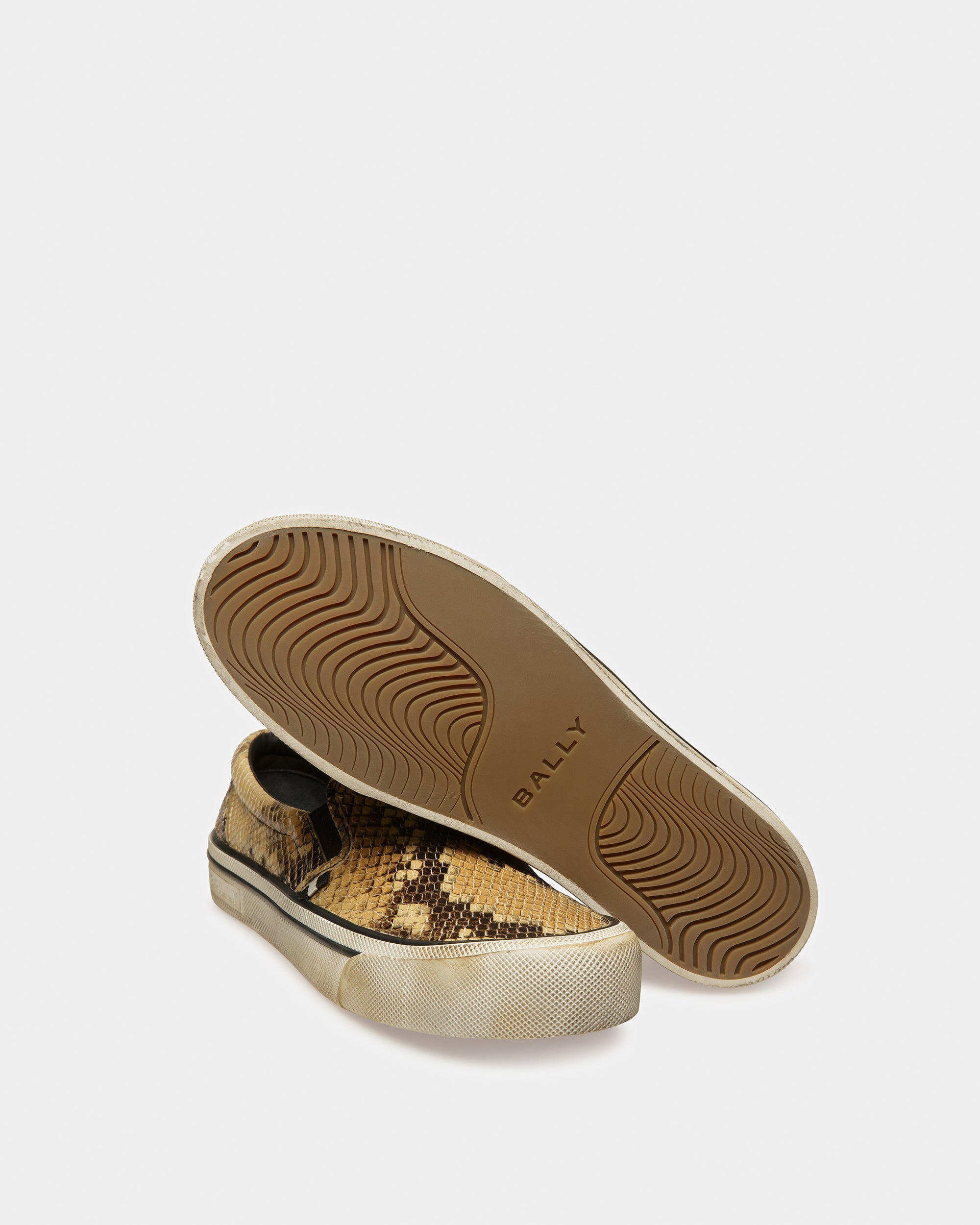 Santa Ana Sneaker In Python Print - Men's - Bally - 05