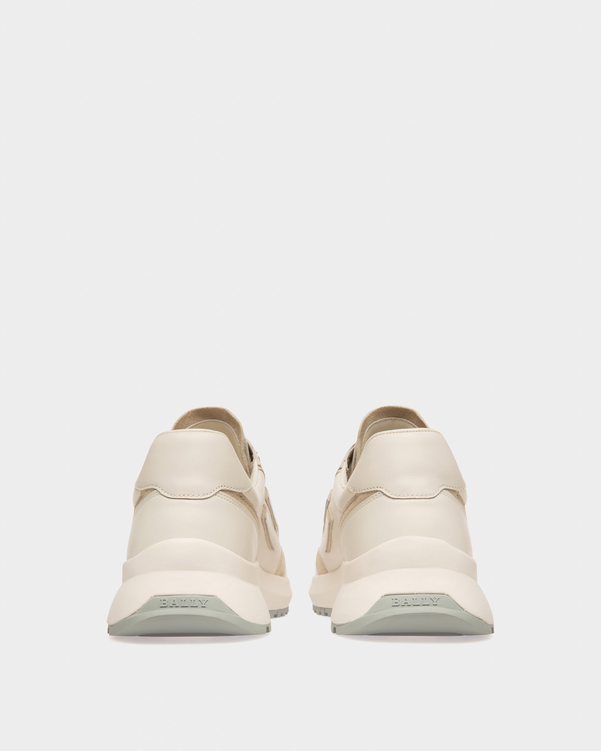 Demmy Leather Sneakers In White - Men's - Bally - 03
