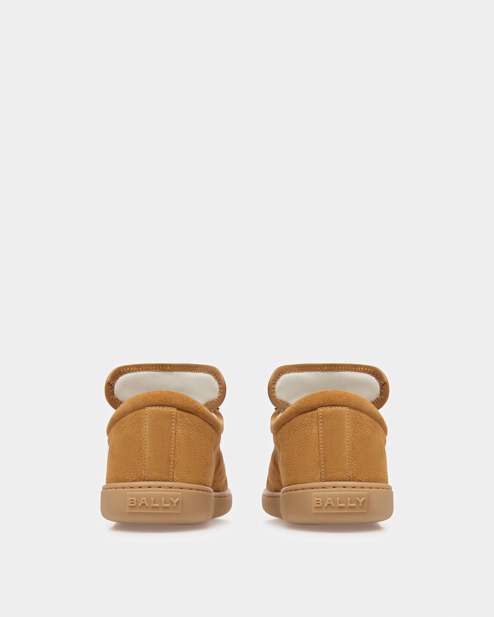 Player Sneakers In Desert And Amber Leather - Men's - Bally - 03