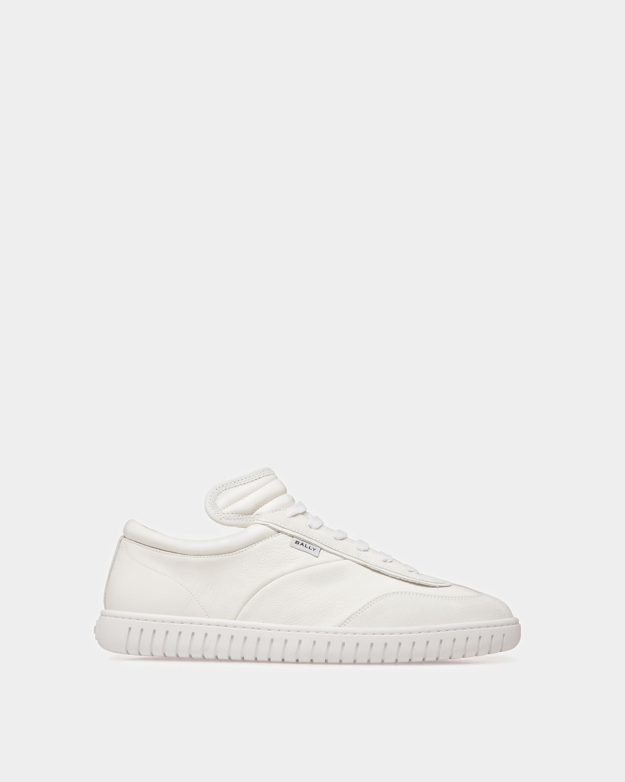 Player Sneakers In White Leather - Men's - Bally - 01