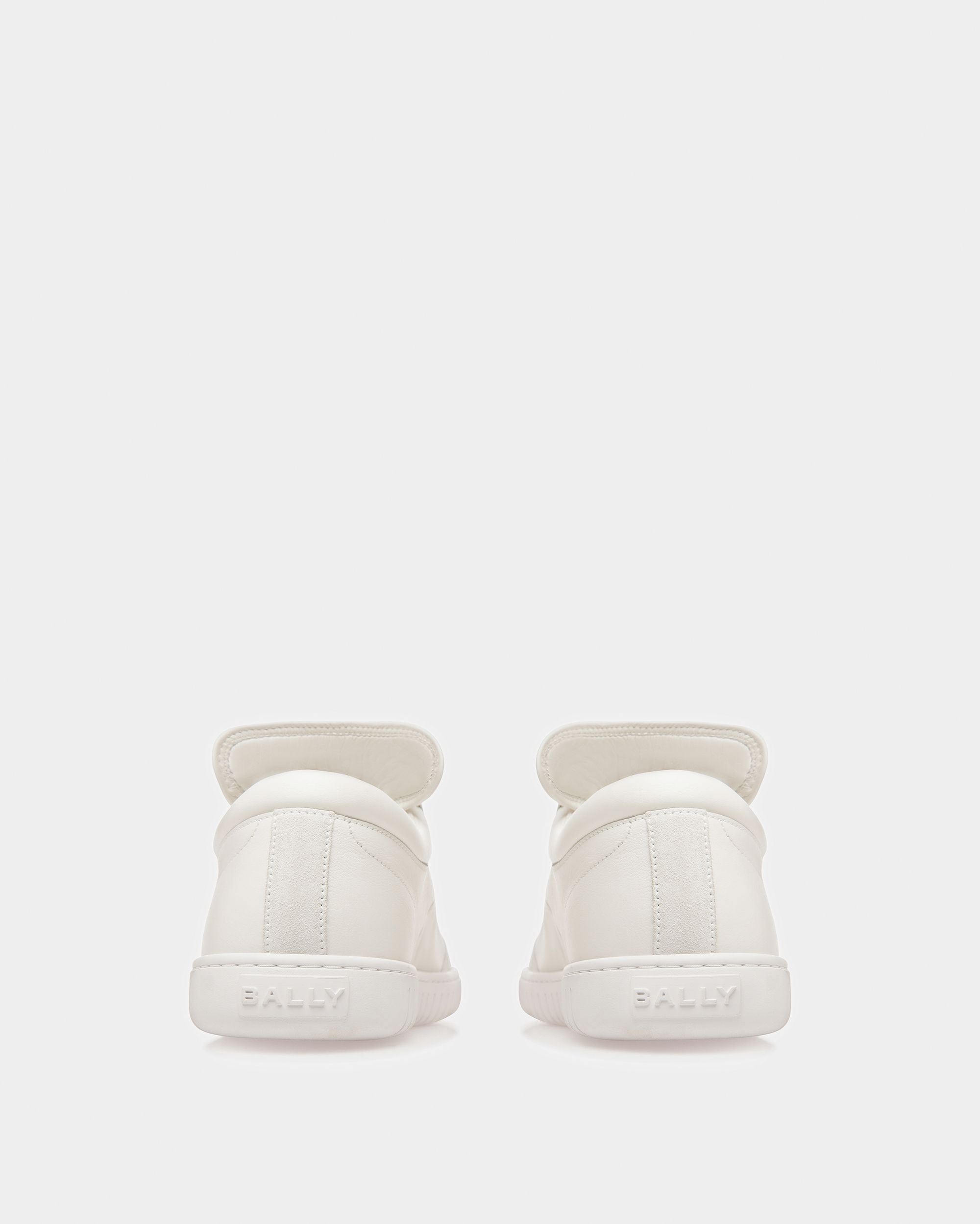 Player Sneakers In White Leather - Men's - Bally - 04