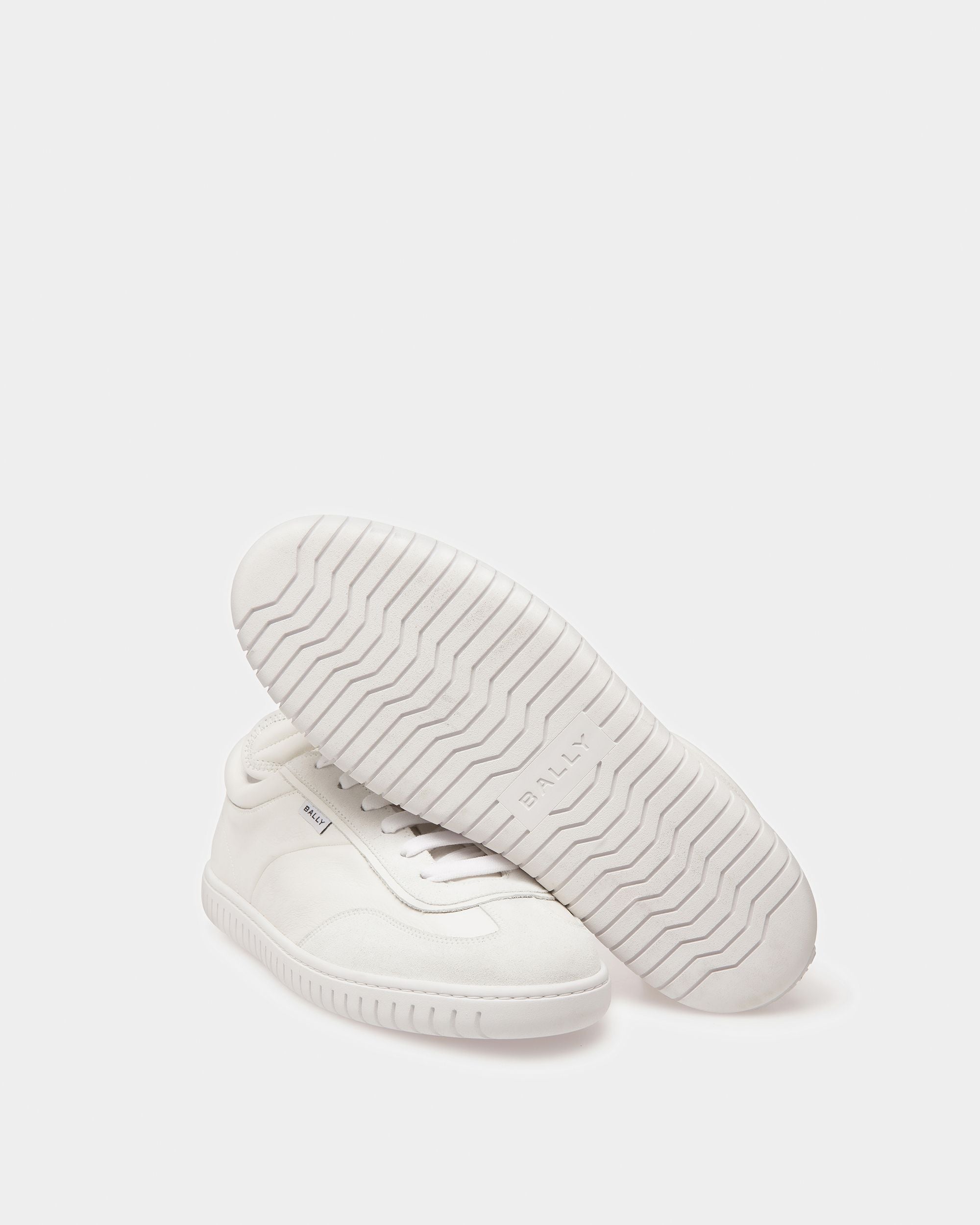 Player Sneakers In White Leather - Men's - Bally - 05