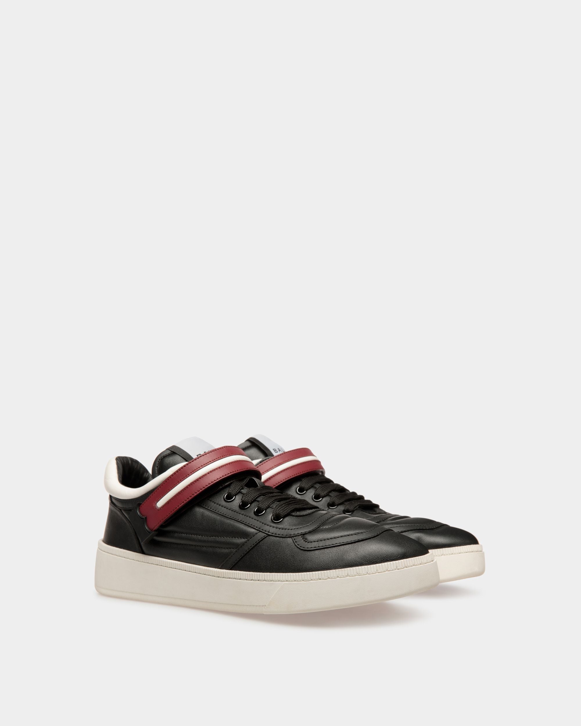 Raise Sneaker In Black Leather - Men's - Bally - 03