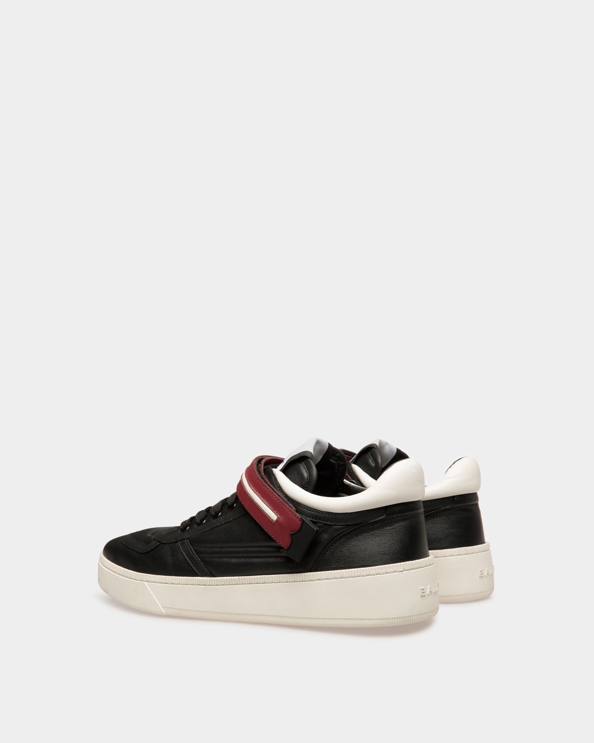 Raise Sneaker In Black Leather - Men's - Bally - 04