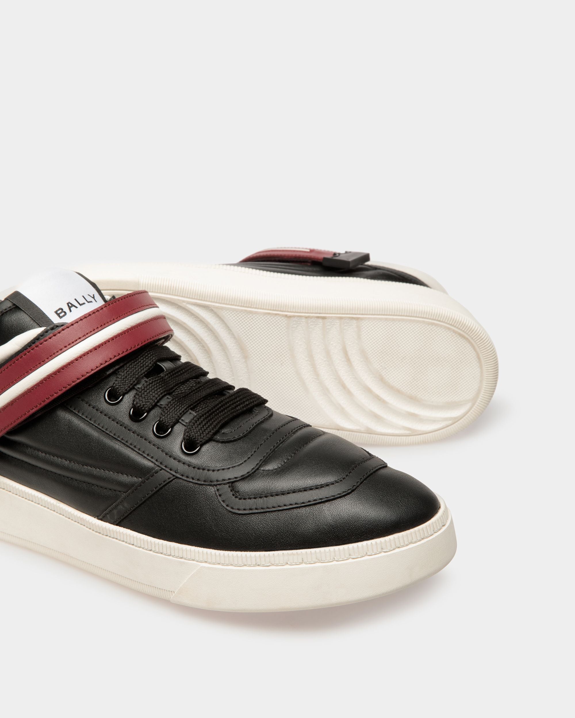 Raise Sneaker In Black Leather - Men's - Bally - 05