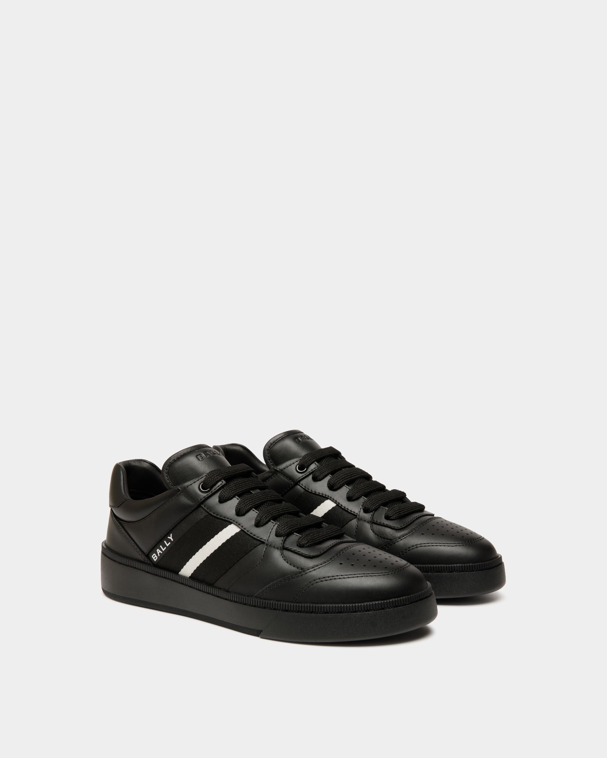 Men s Designer Leather high top low top Sneakers Bally