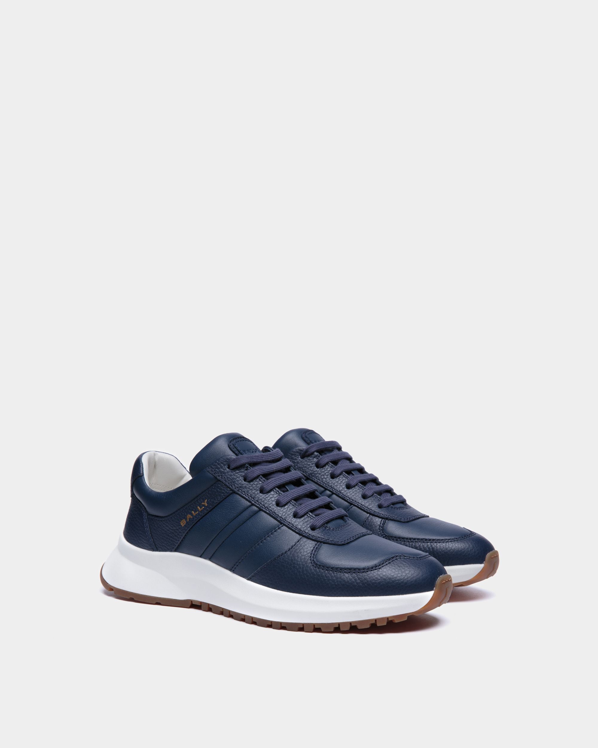 Bally leather sneakers top