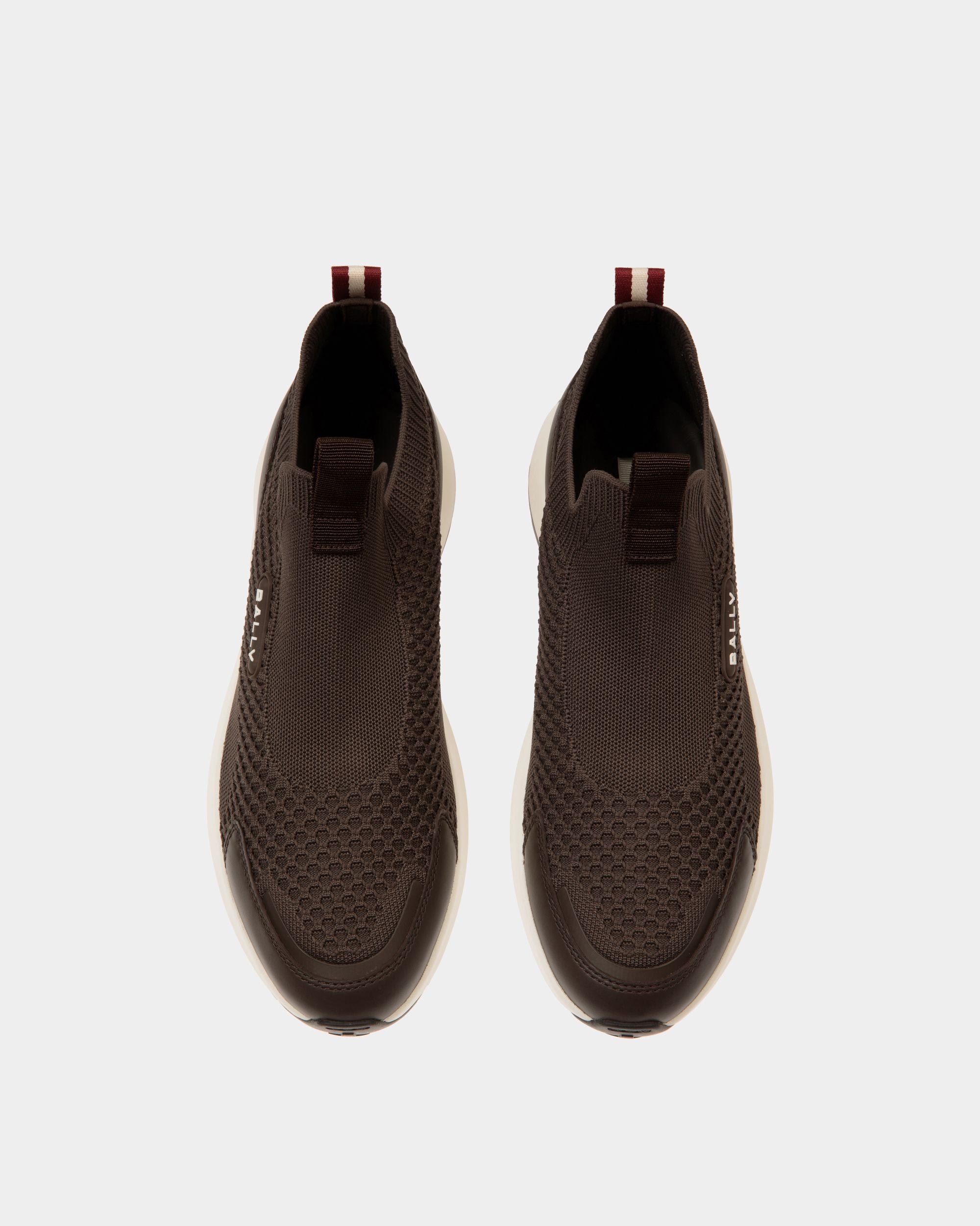 Outline Sneaker in Ebano Knit - Men's - Bally - 05