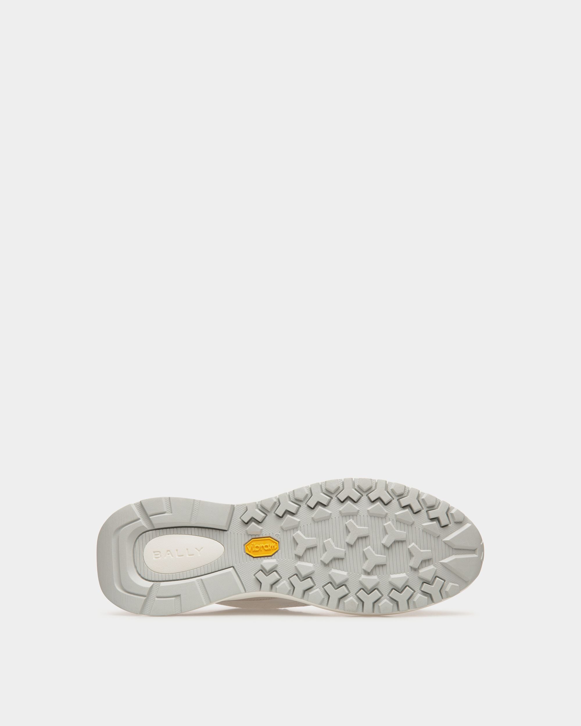 Outline Sneaker In White Nylon - Men's - Bally - 04