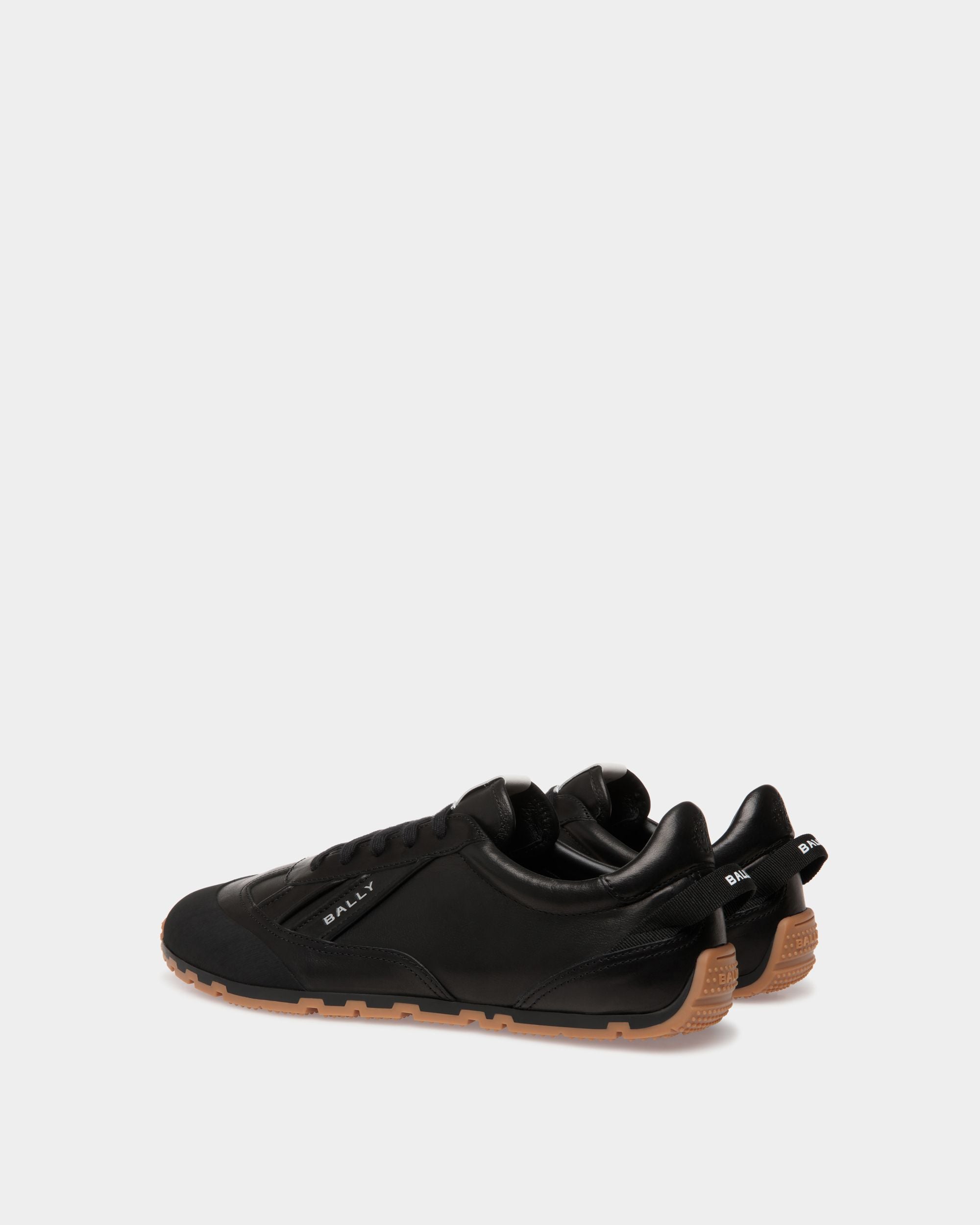 Quarry Sneaker in Black Leather - Men's - Bally - 03