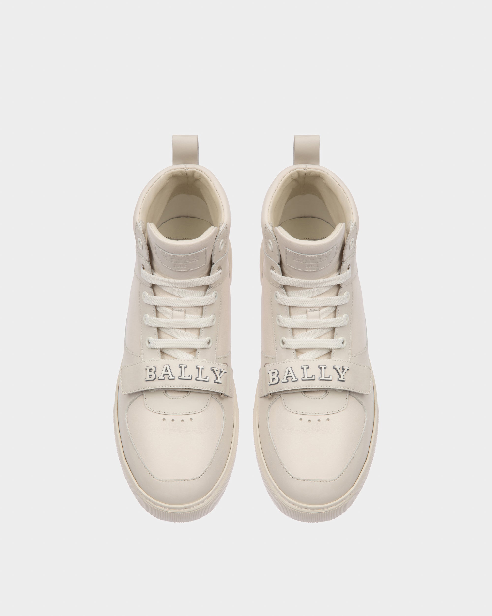 Merryk Leather Sneakers In White - Men's - Bally - 02