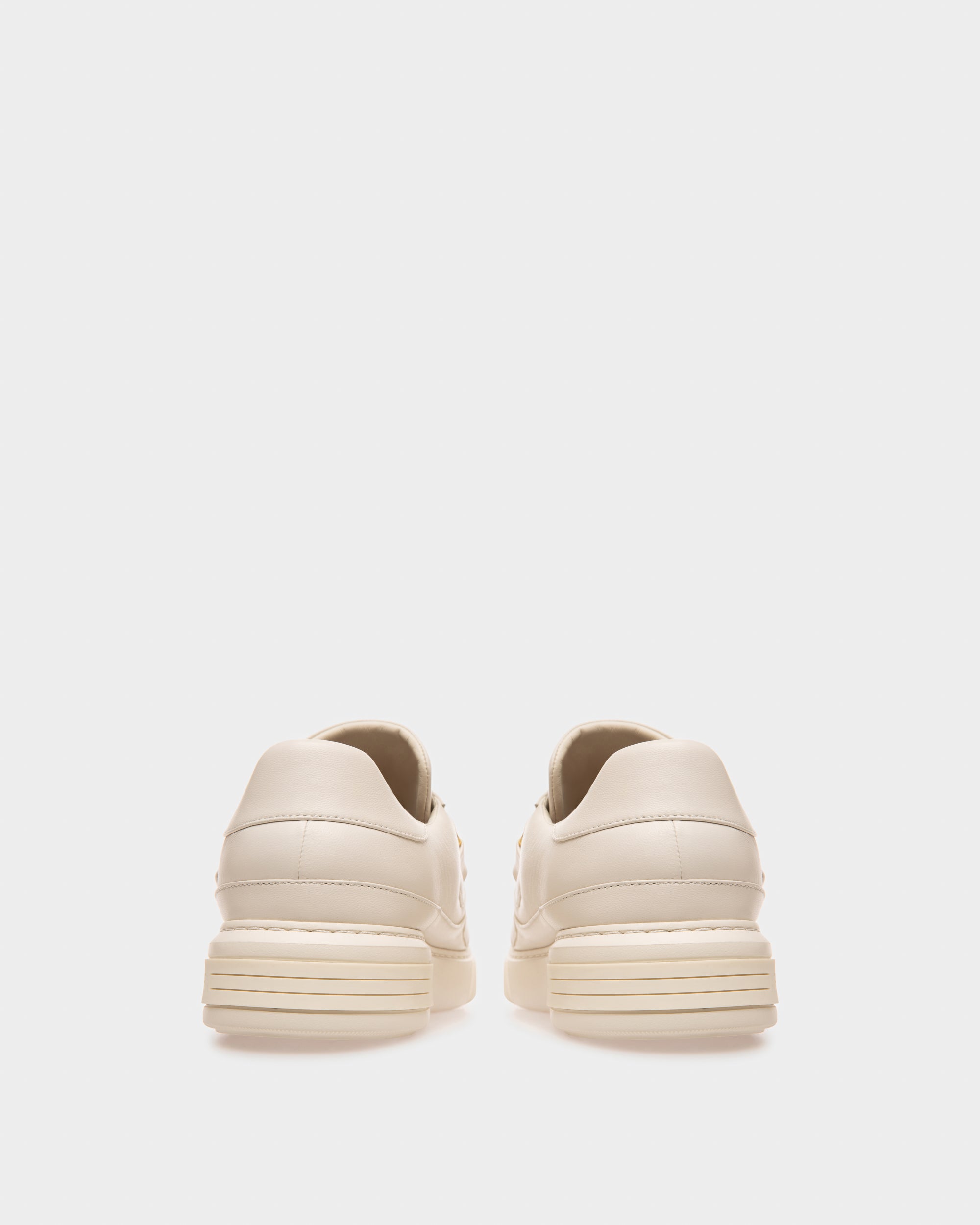 Maylor Leather Sneakers In White - Men's - Bally - 04