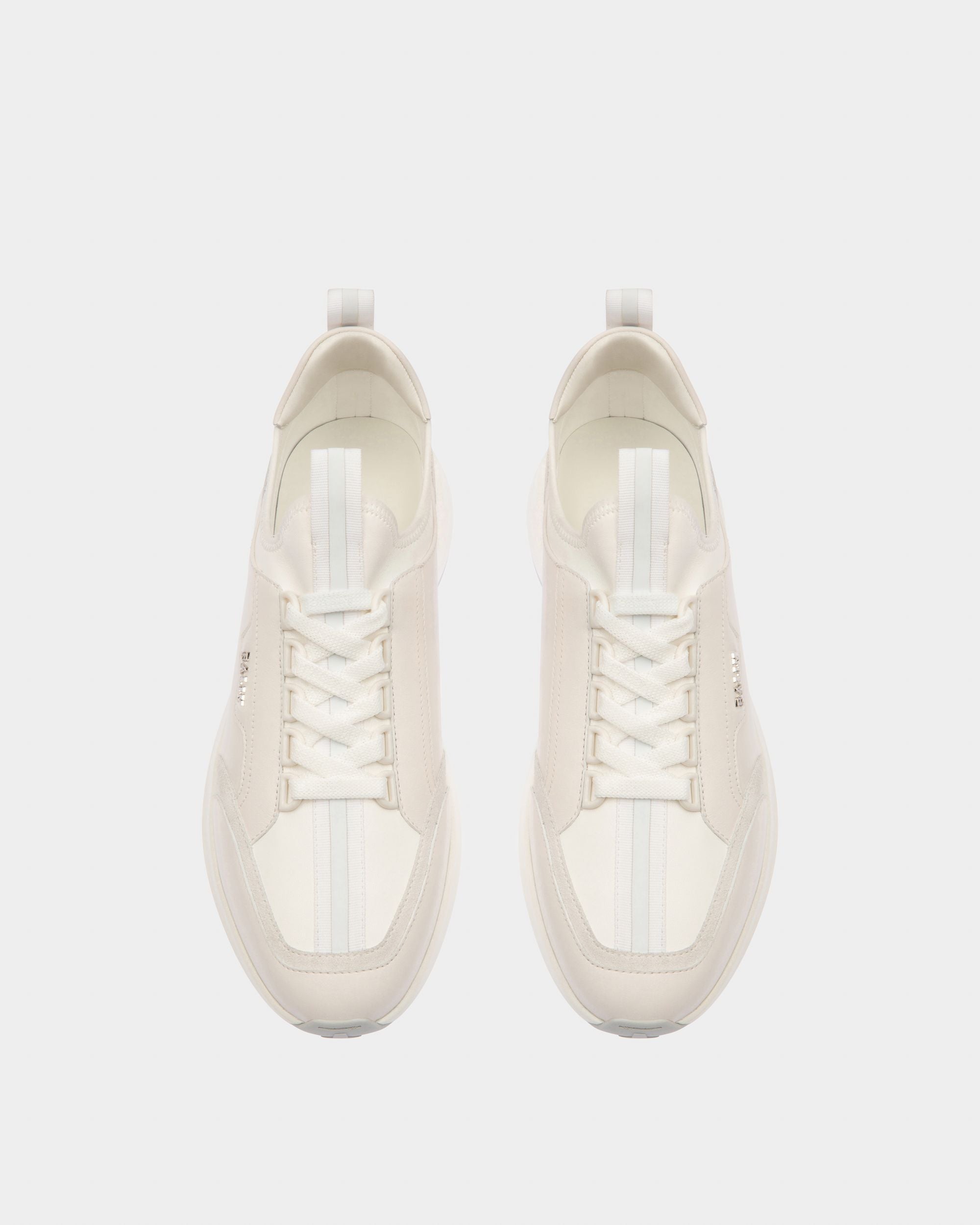 Deven Leather Sneakers In White - Men's - Bally - 03