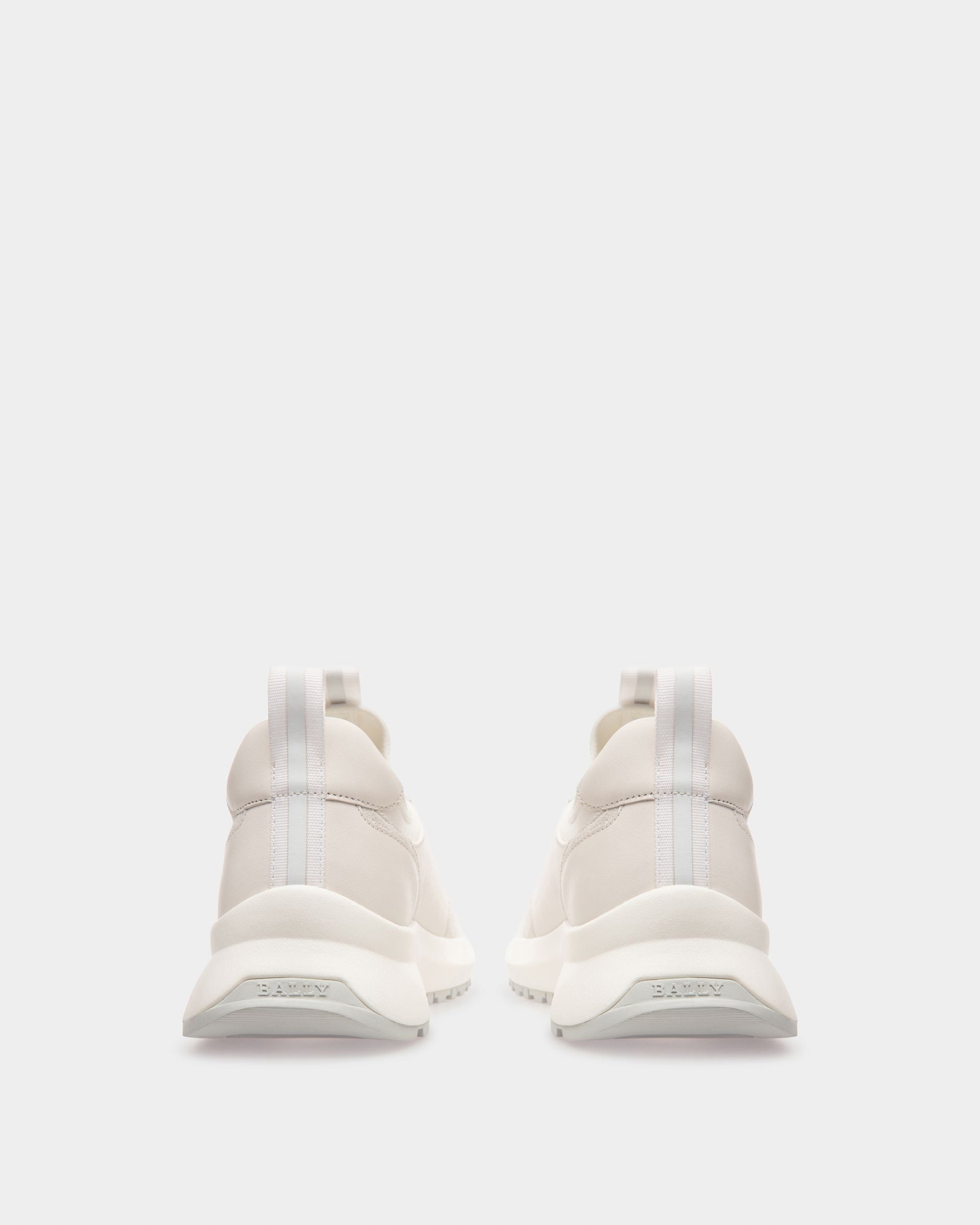 Deven Leather Sneakers In White - Men's - Bally - 04