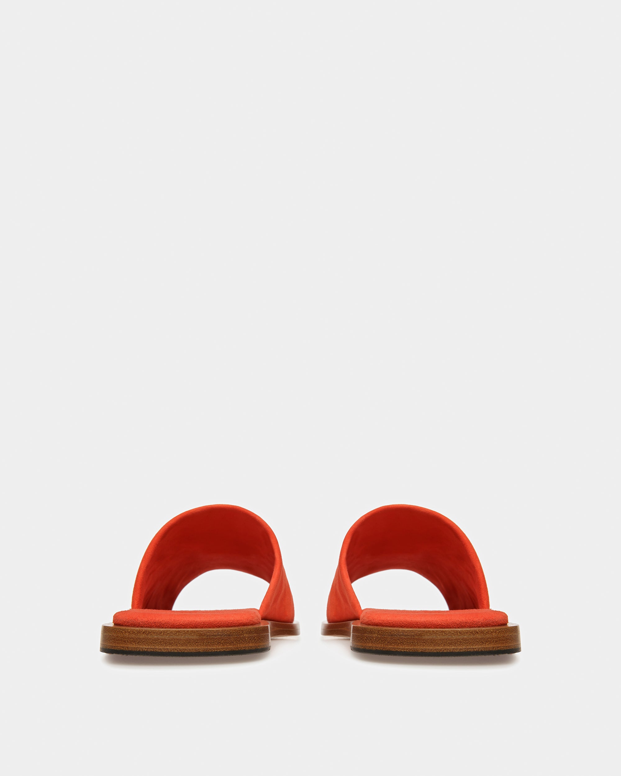 Sabian Leather Sandals In Orange - Men's - Bally - 04