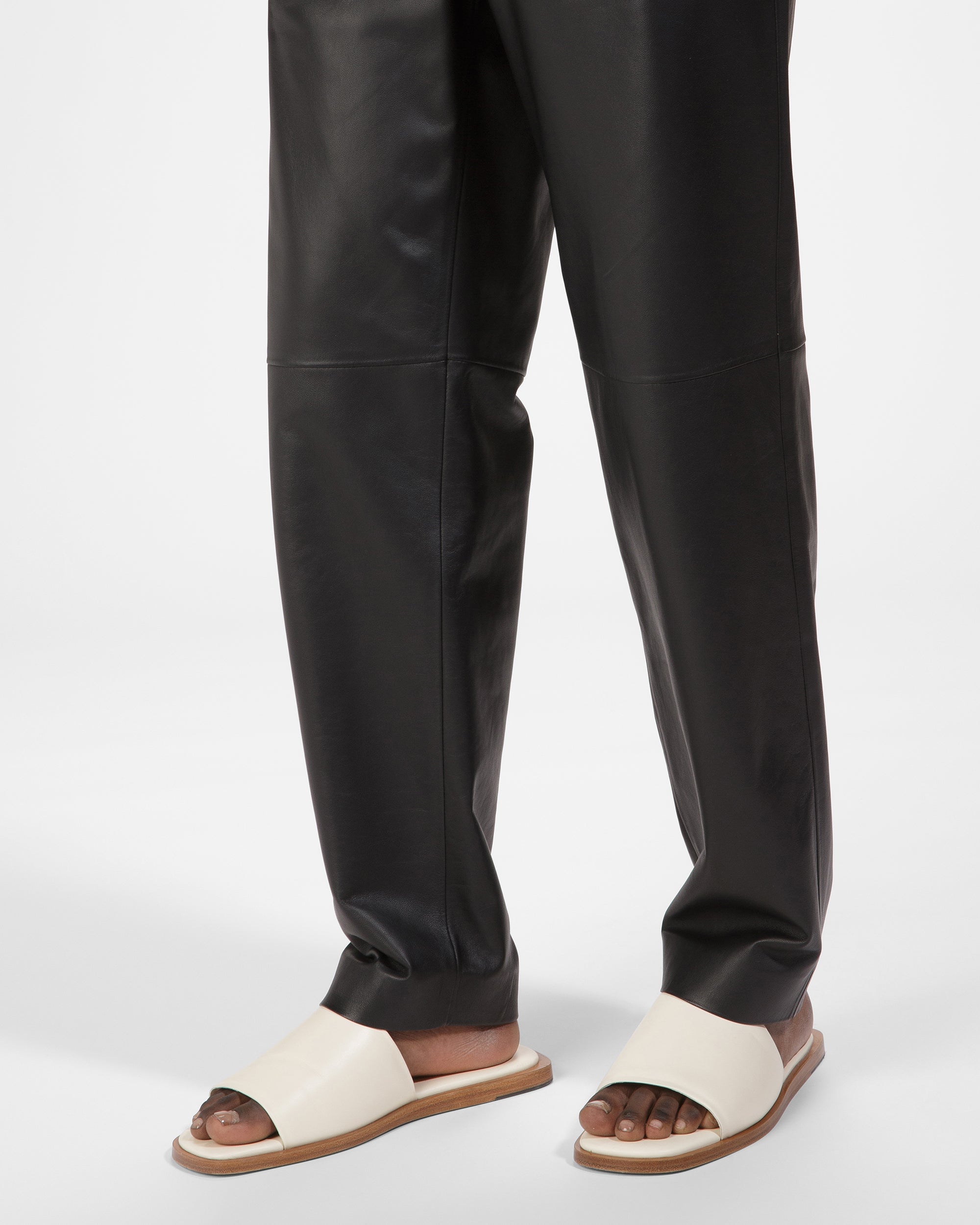 Sabian Leather Sandals In Bone - Men's - Bally - 07