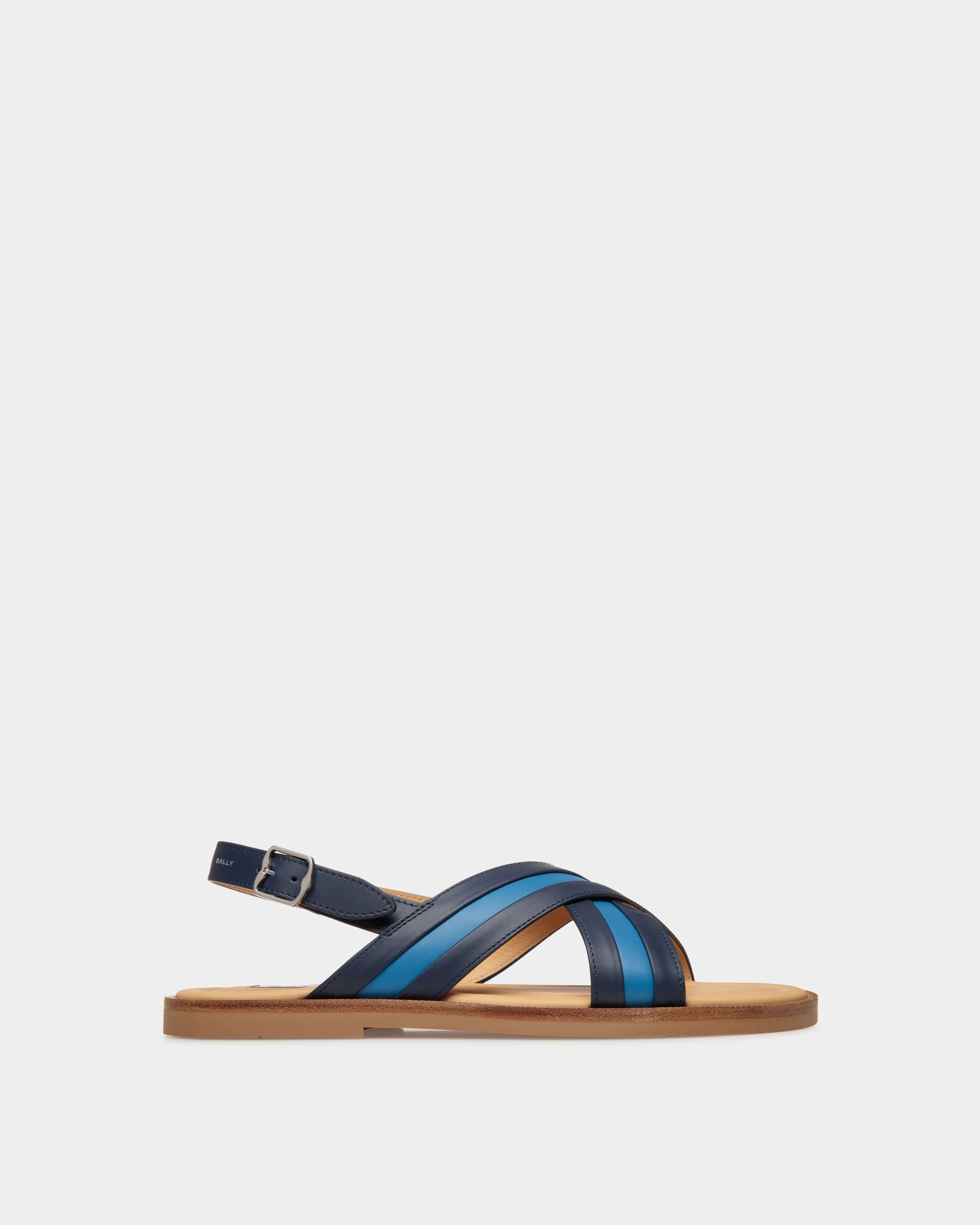 Glide Sandal in Leather - Men's - Bally - 01