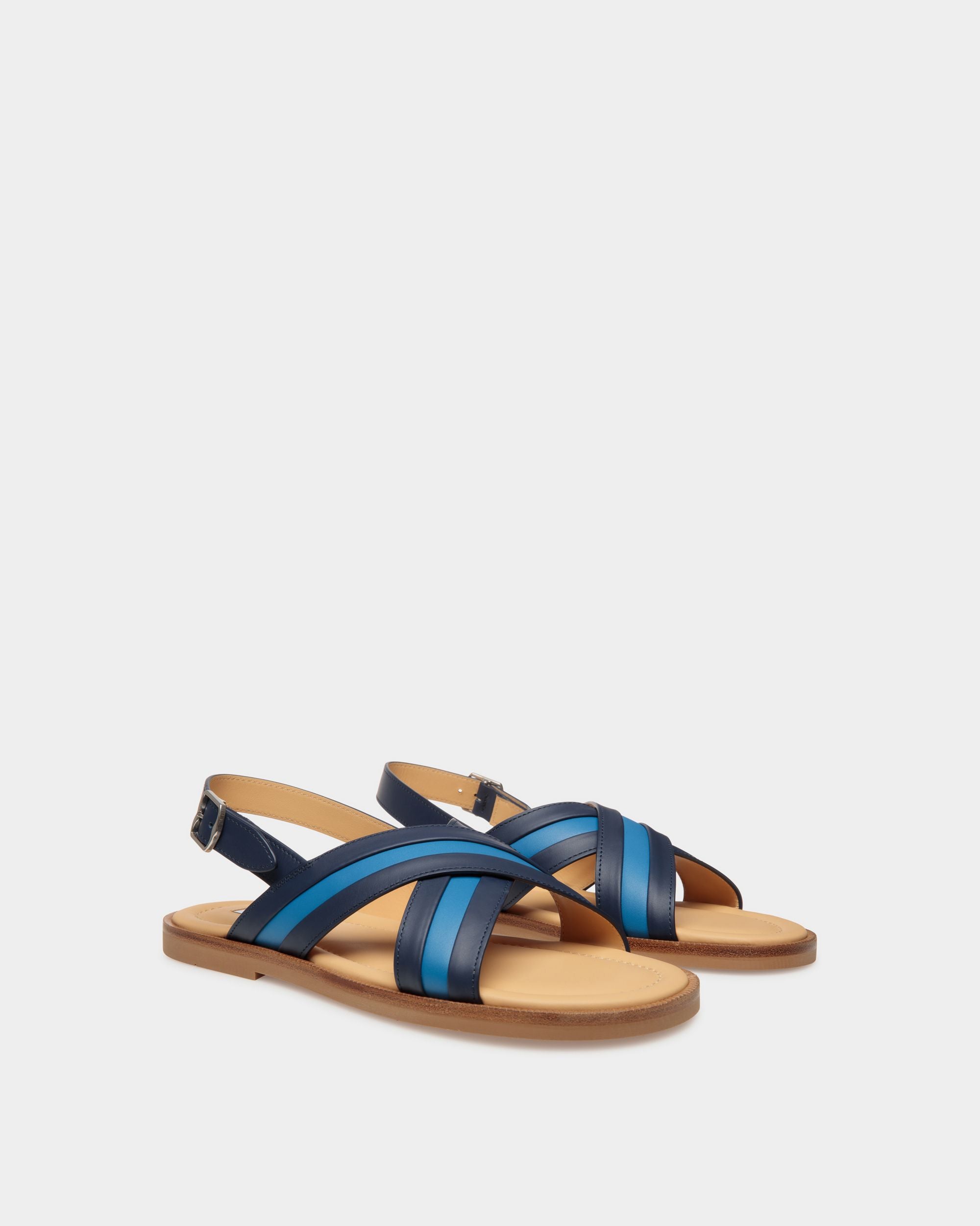 Glide Sandal in Leather - Men's - Bally - 02