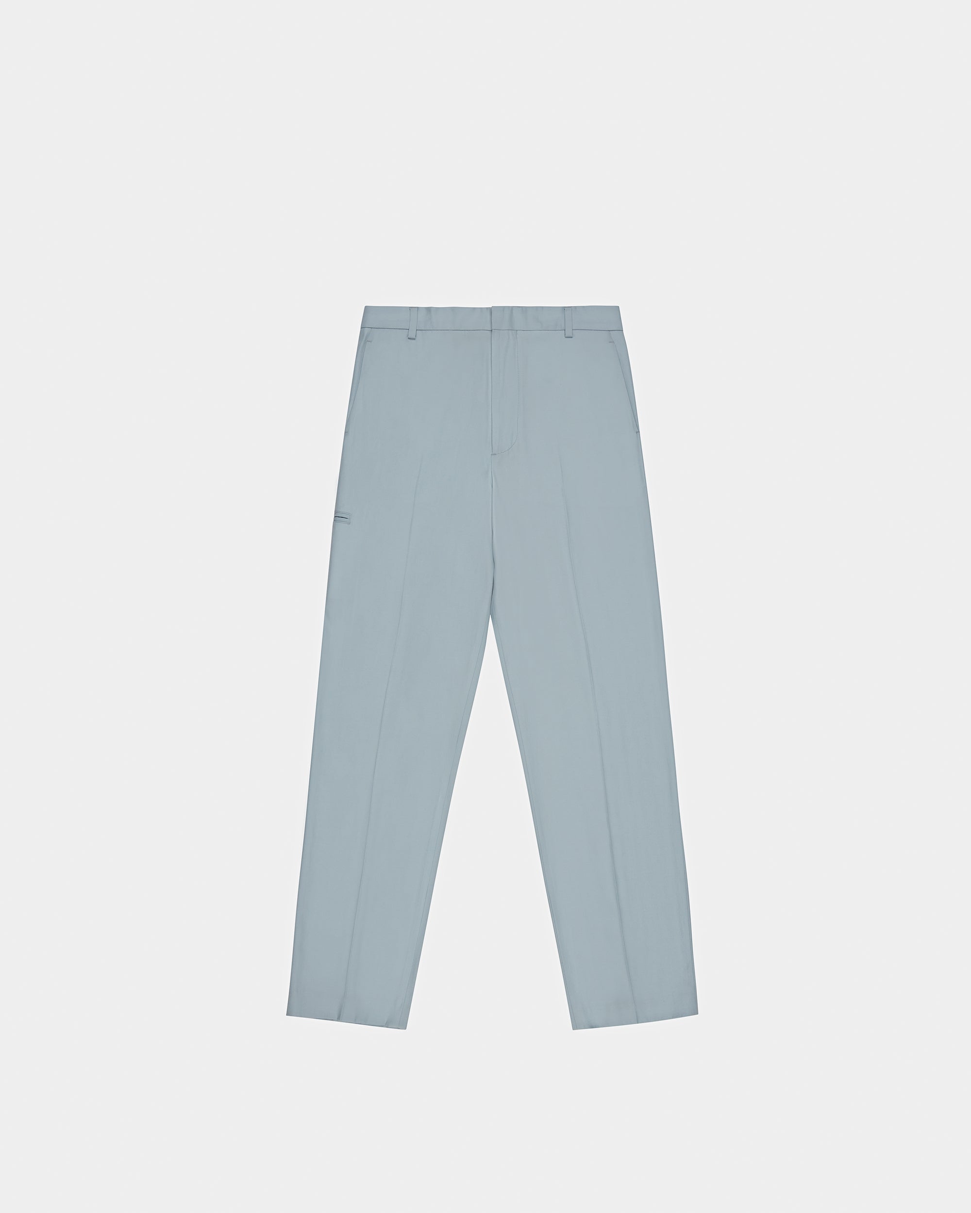 Wool Mix Trousers - Men's - Bally - 05
