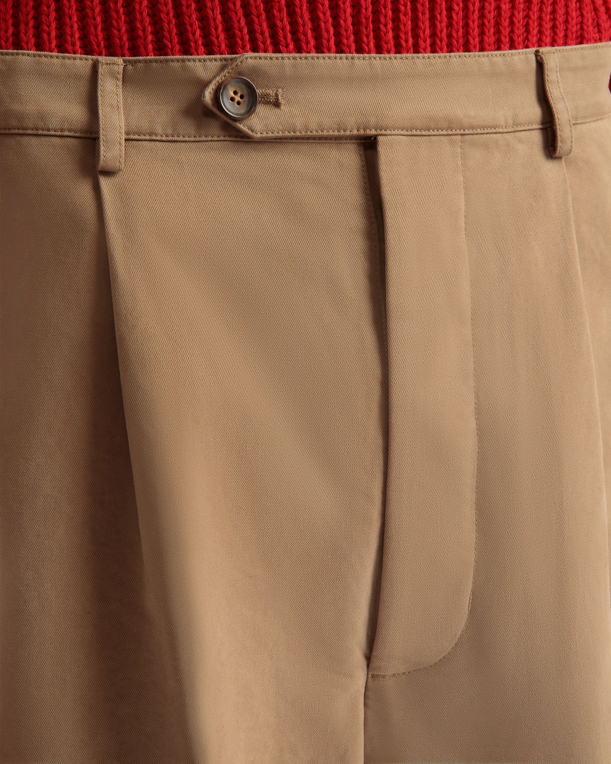 Pants in Camel Cotton - Men's - Bally - 04