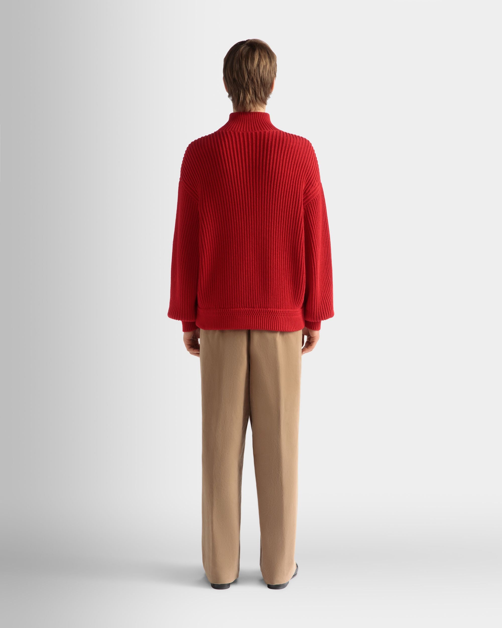 Pants in Camel Cotton - Men's - Bally - 06