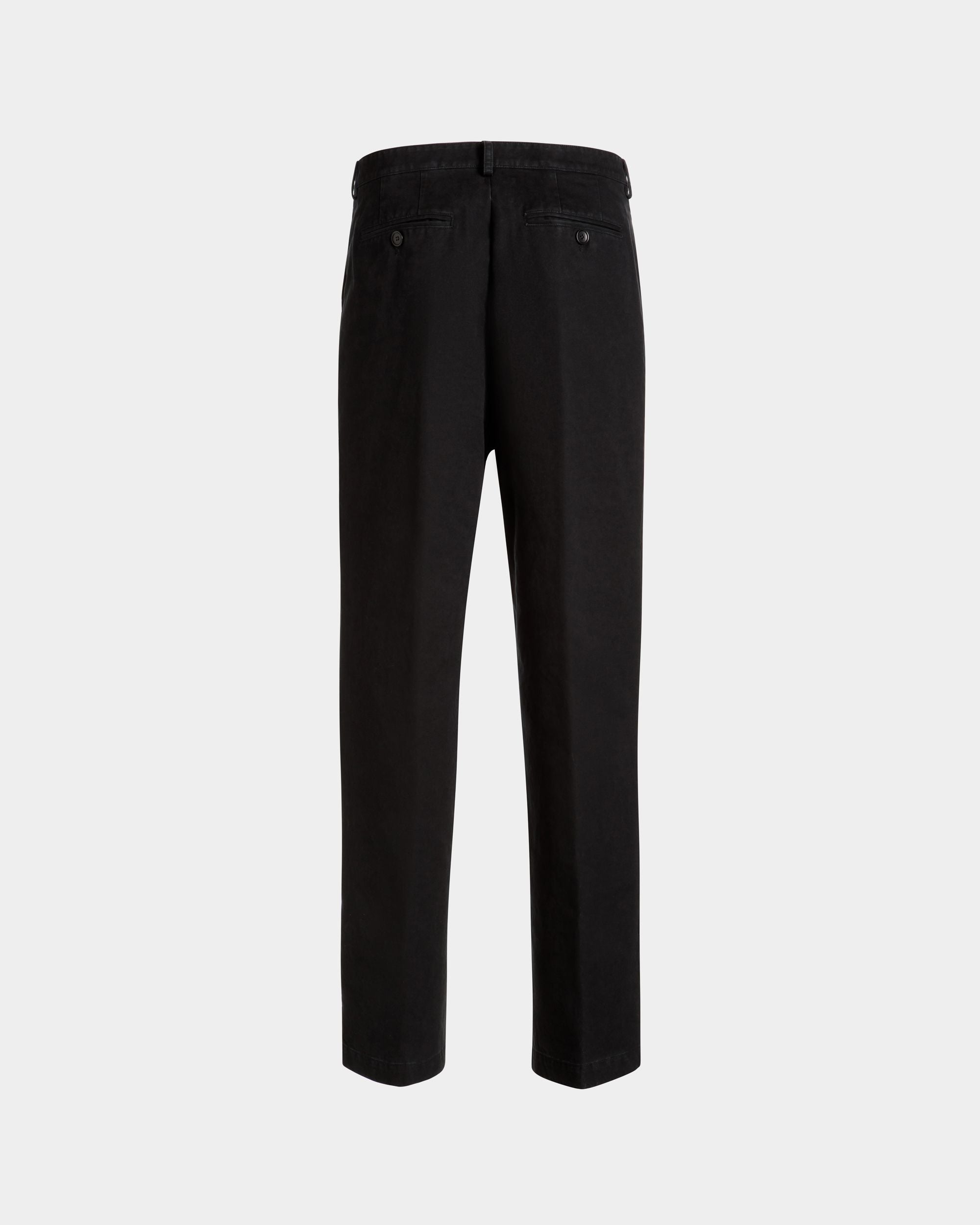 Pants in Black Cotton - Men's - Bally - 07