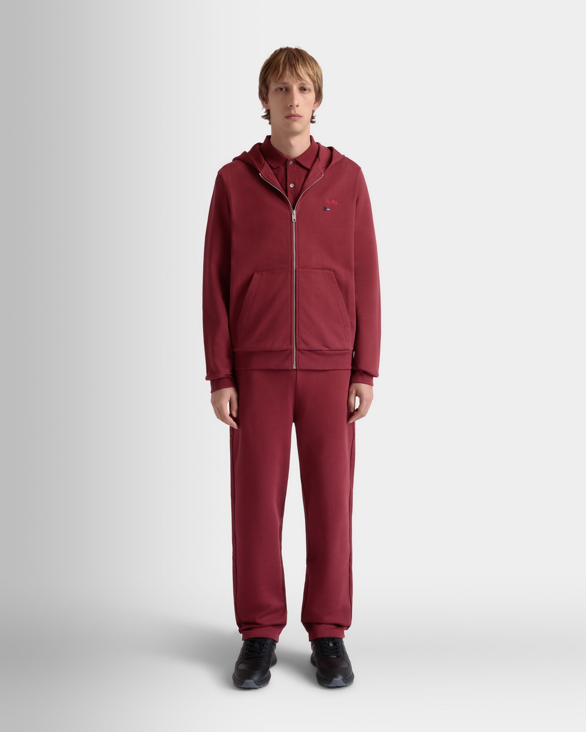 Sweatpants in Sirah Cotton - Men's - Bally - 02