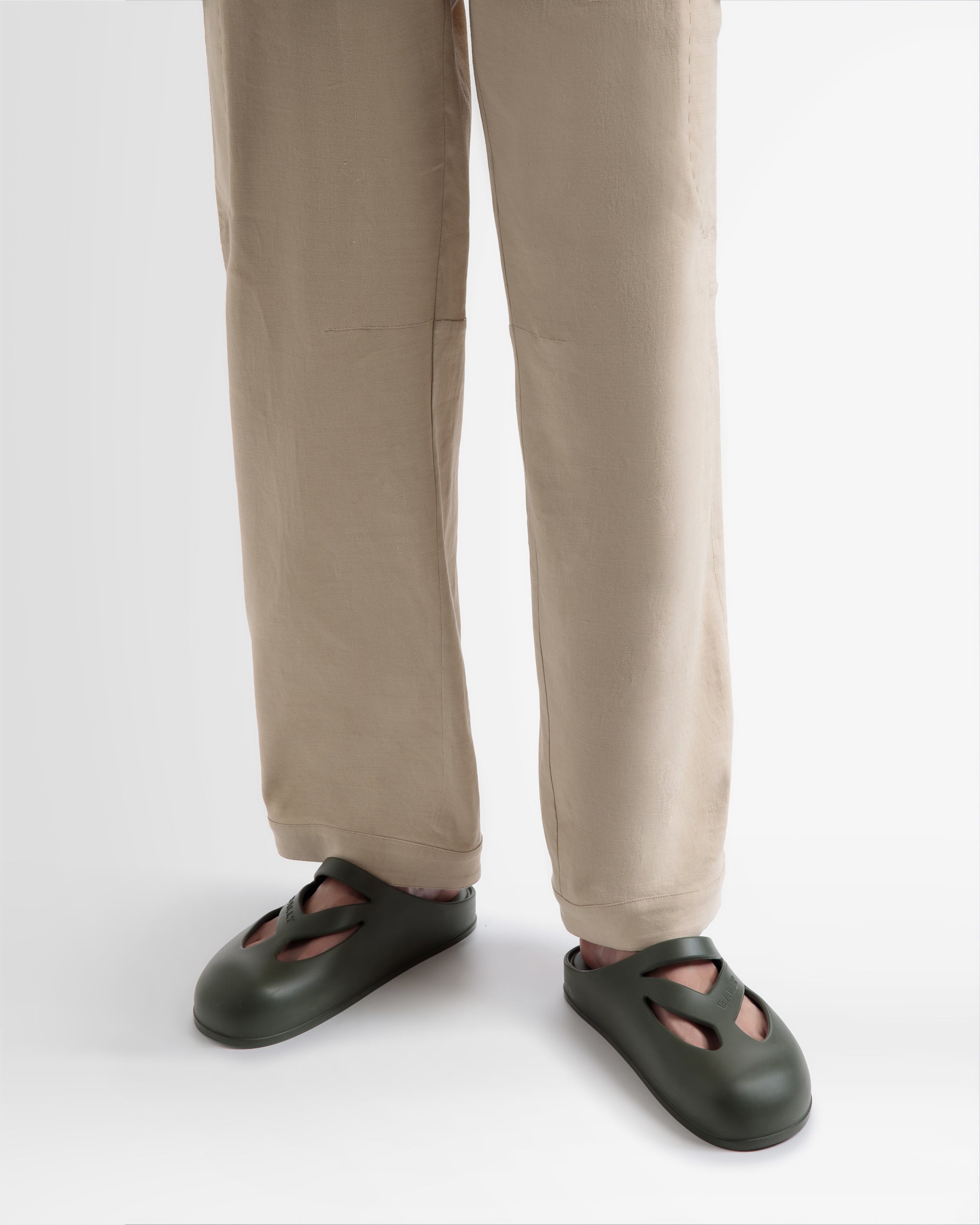 Oaks Slide Sandal In Rubber - Other - Bally - 02