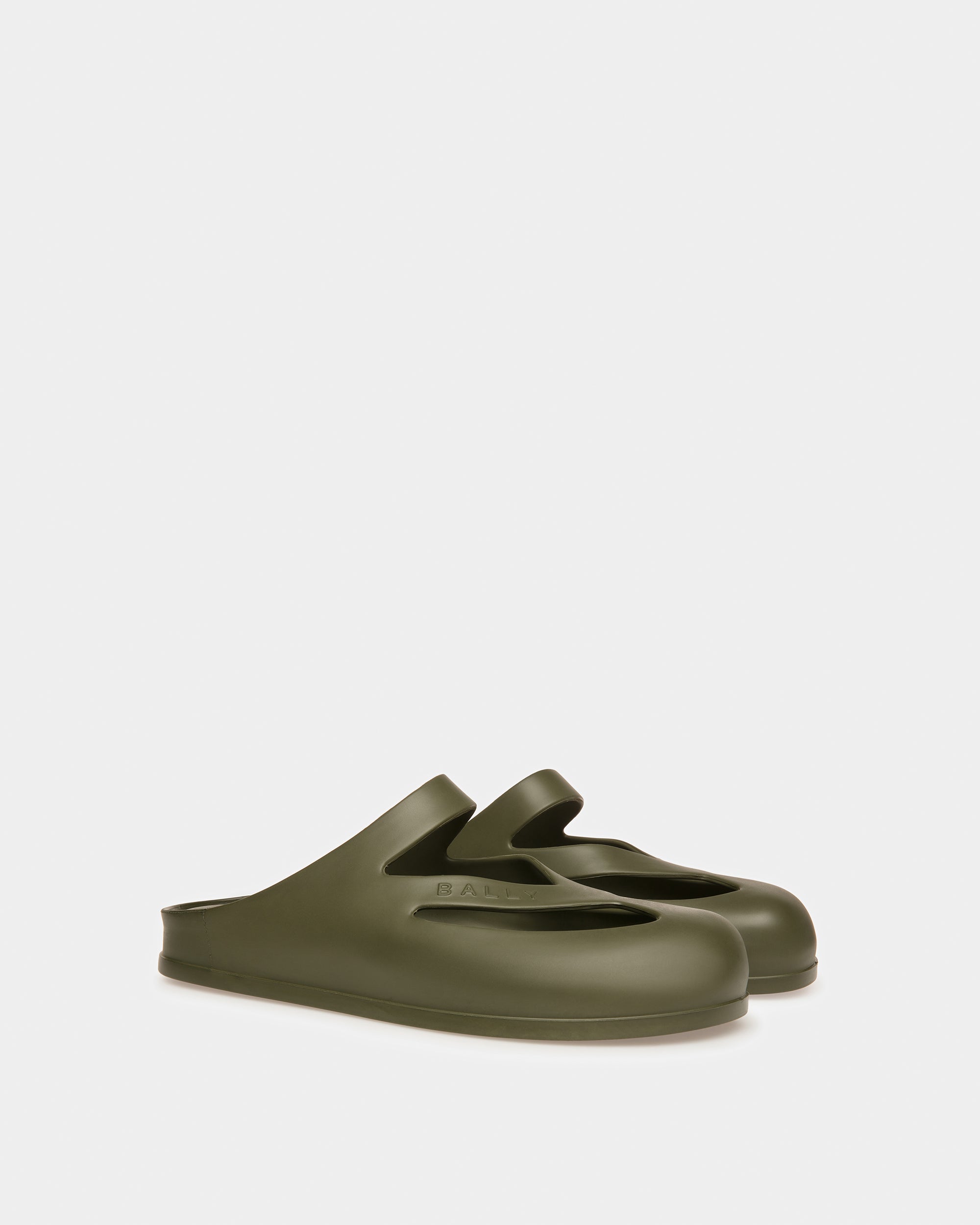 Oaks Slide Sandal In Rubber - Other - Bally - 03