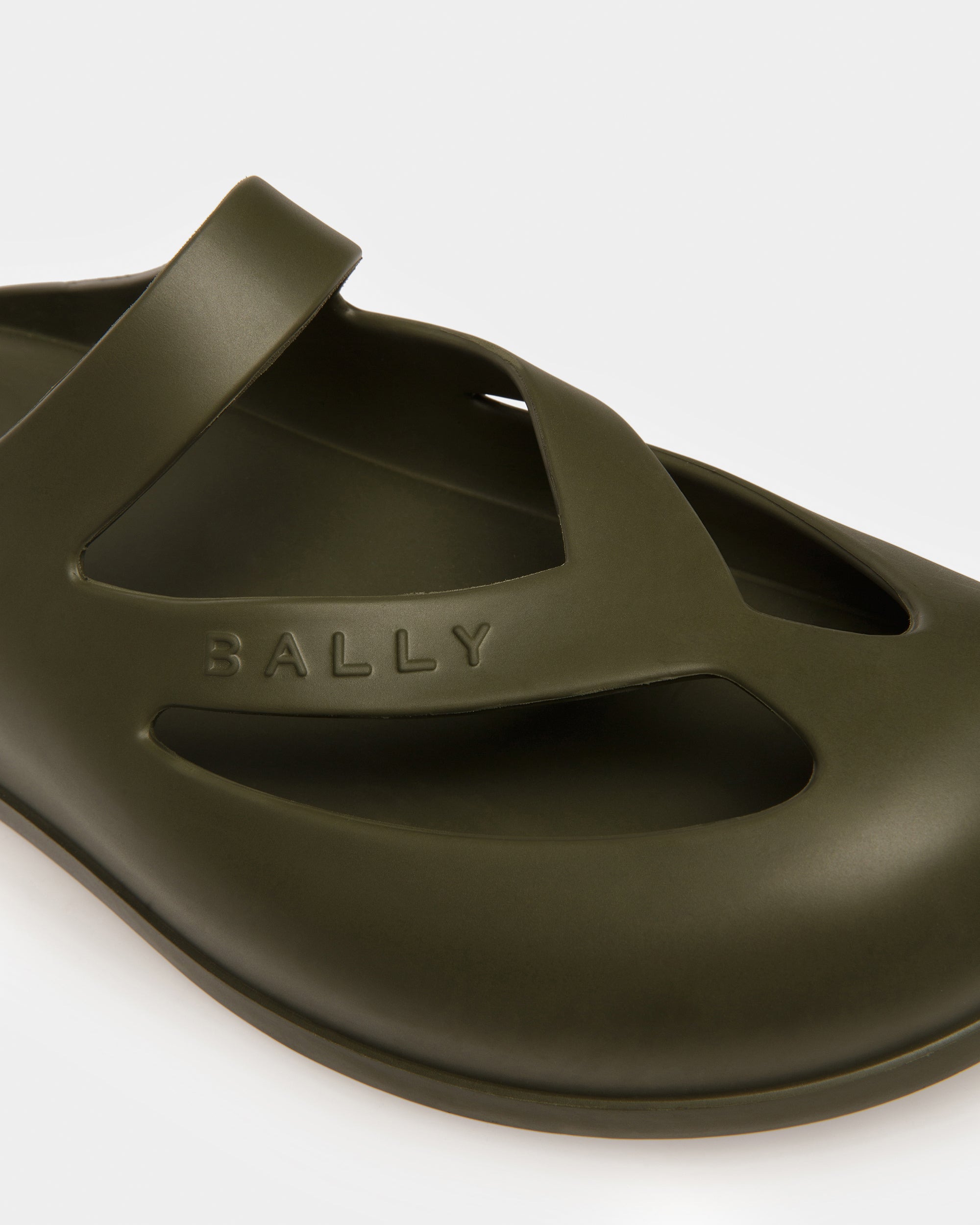 Oaks Slide Sandal In Rubber - Other - Bally - 05