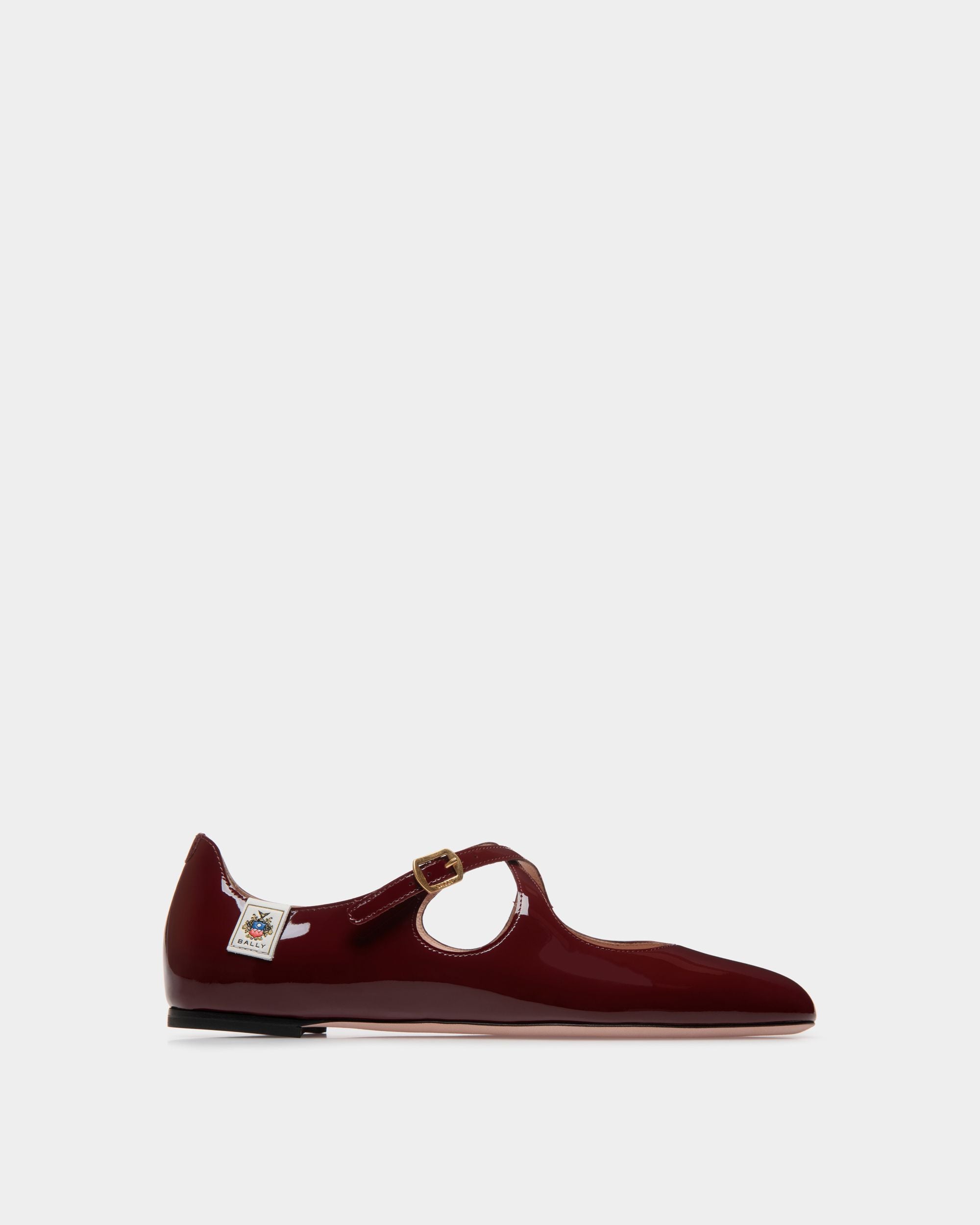 Ballyrina Flat In Andorra Patent Leather - Women's - Bally - 01