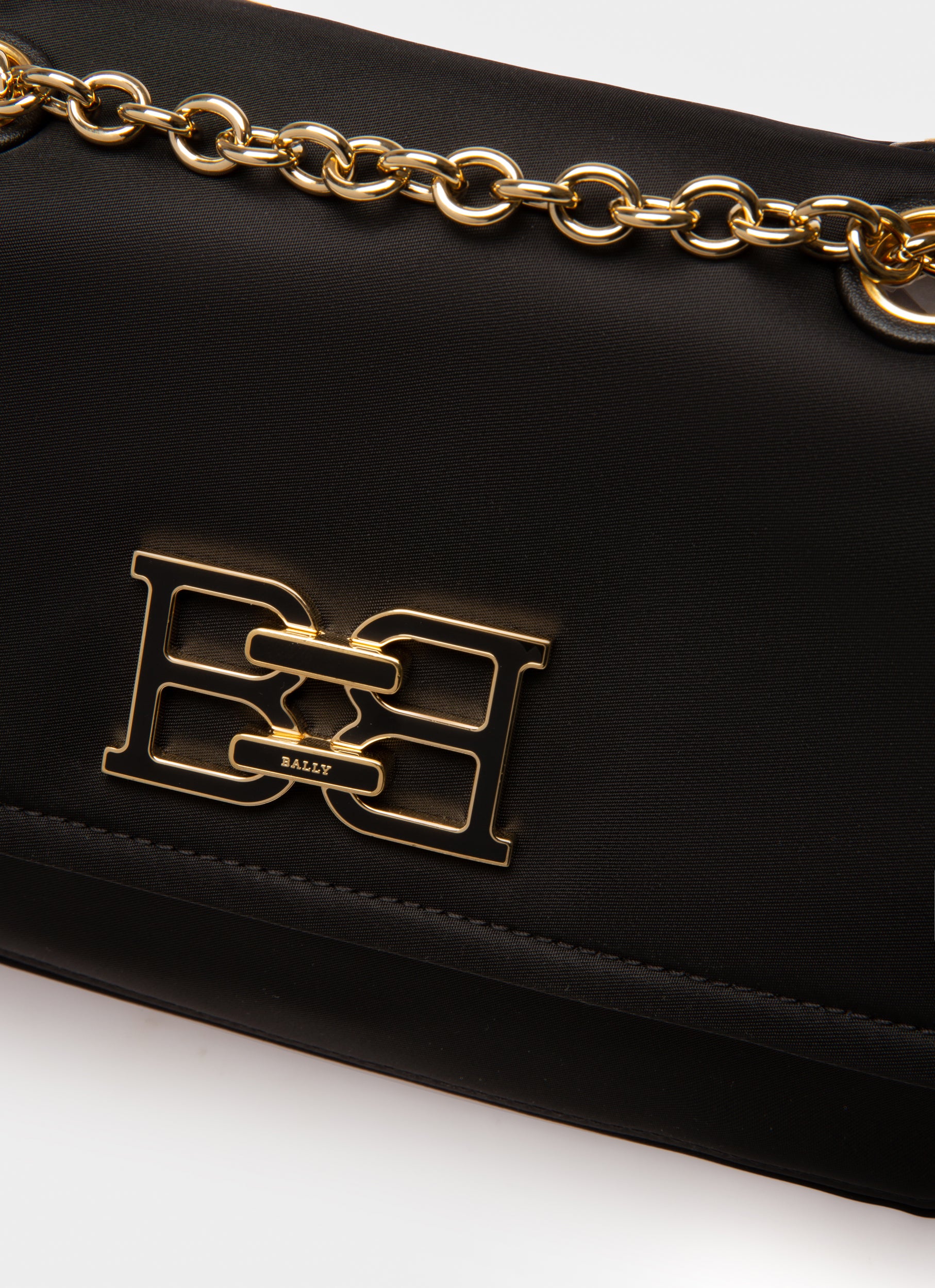 Ehrin Nylon Crossbody Bag In Black - Women's - Bally - 06