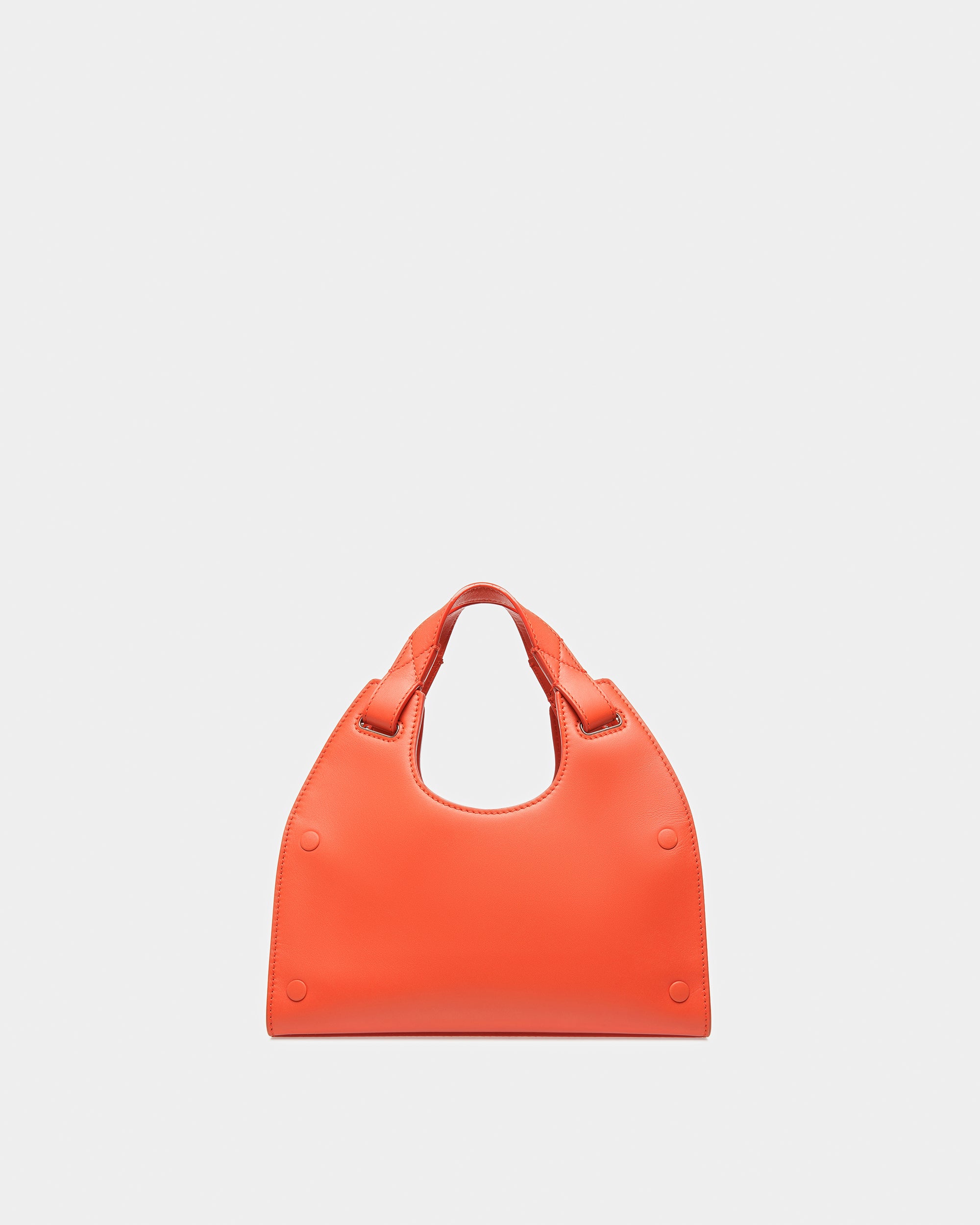 Ahres S Leather Crossbody Bag In Orange - Women's - Bally - 03
