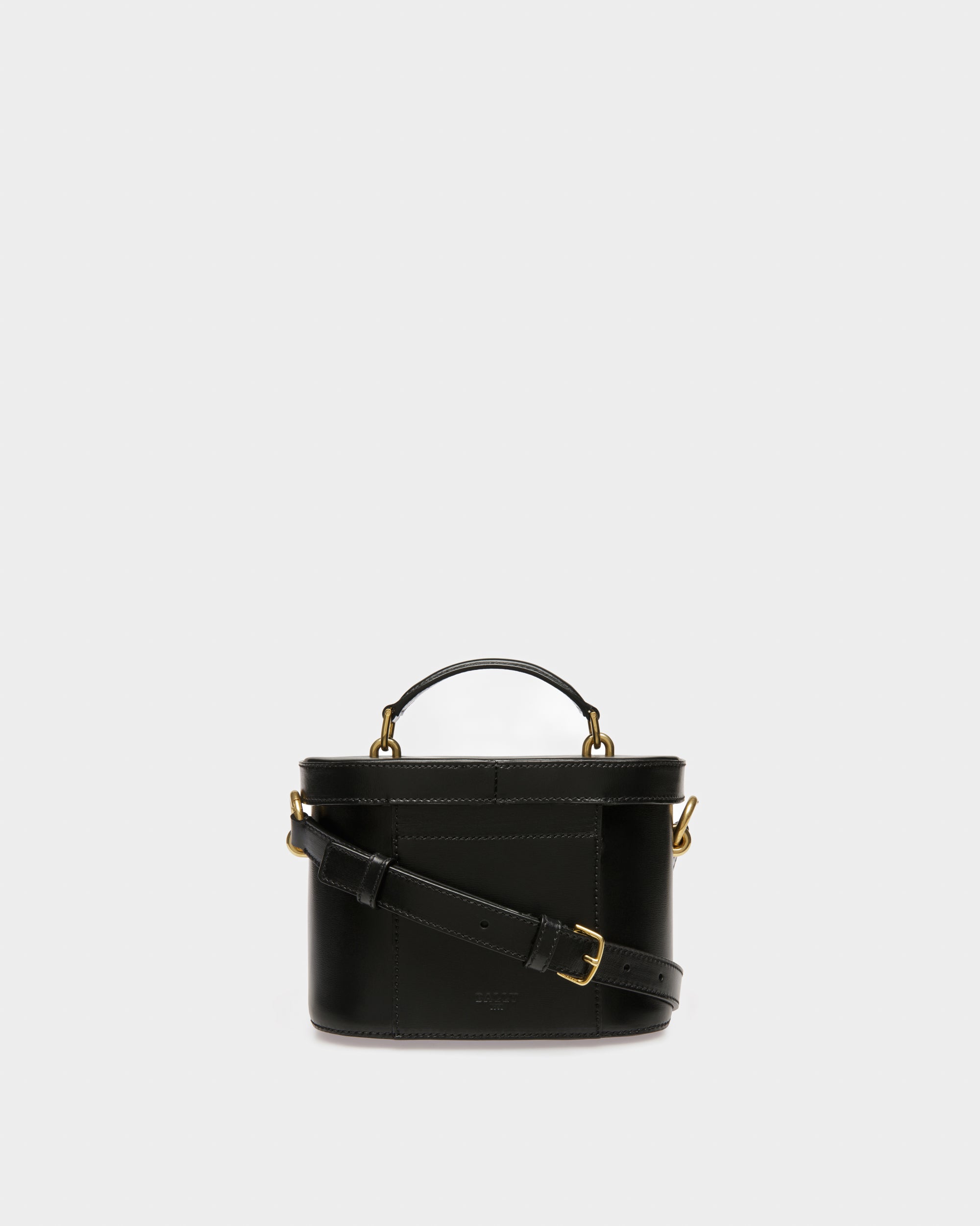 Bengi Leather Cross-Body Bag In Black - Women's - Bally - 03