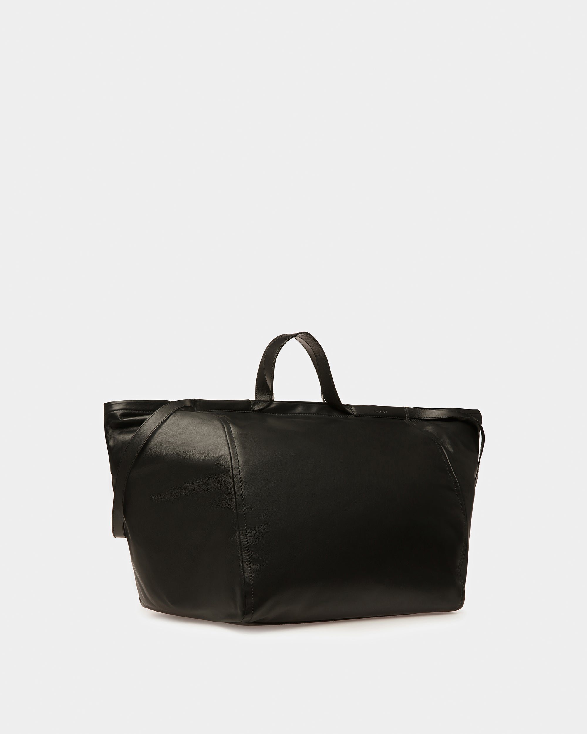 Billboard Leather Tote In Black - Women's - Bally - 05