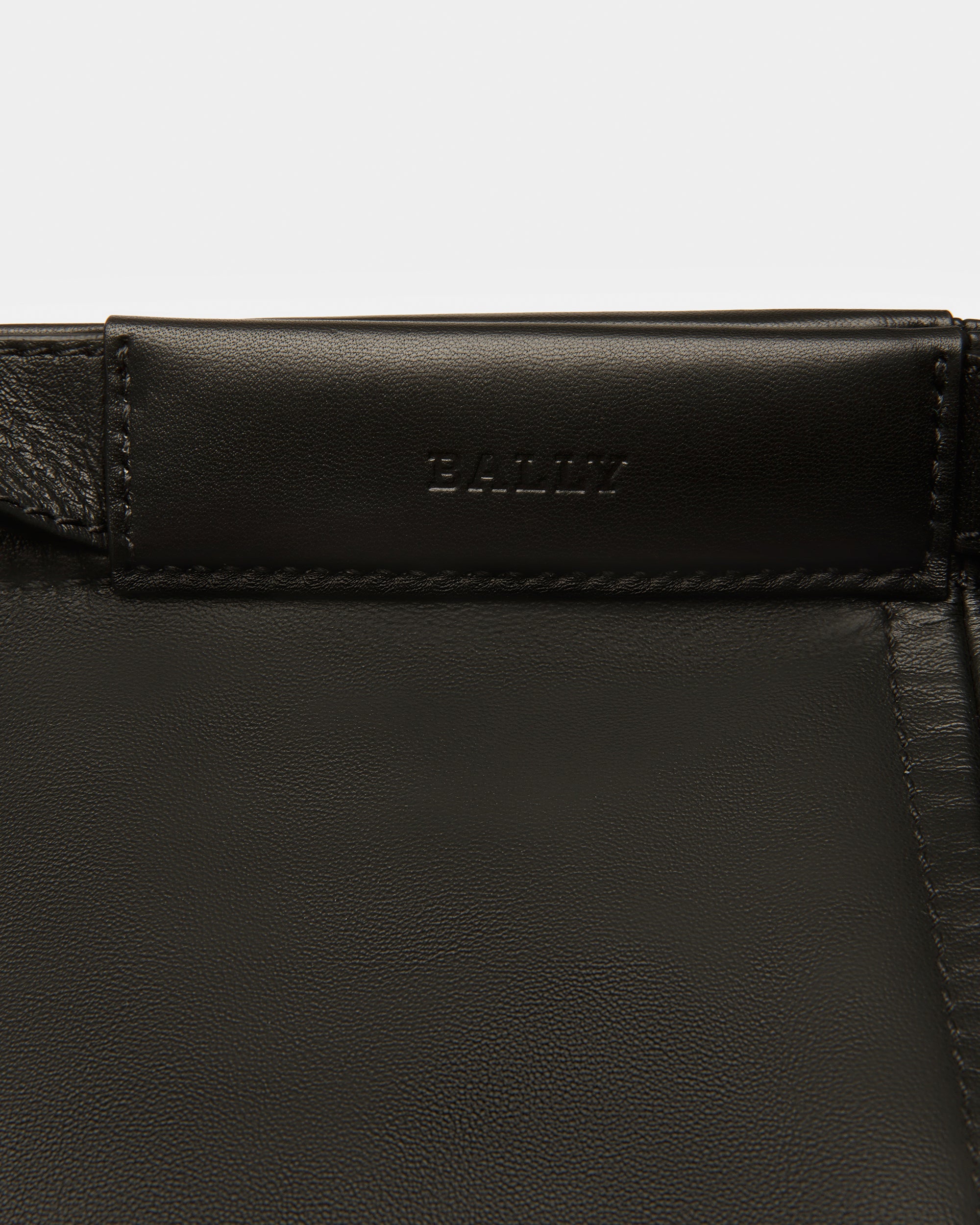 Billboard Leather Tote In Black - Women's - Bally - 06