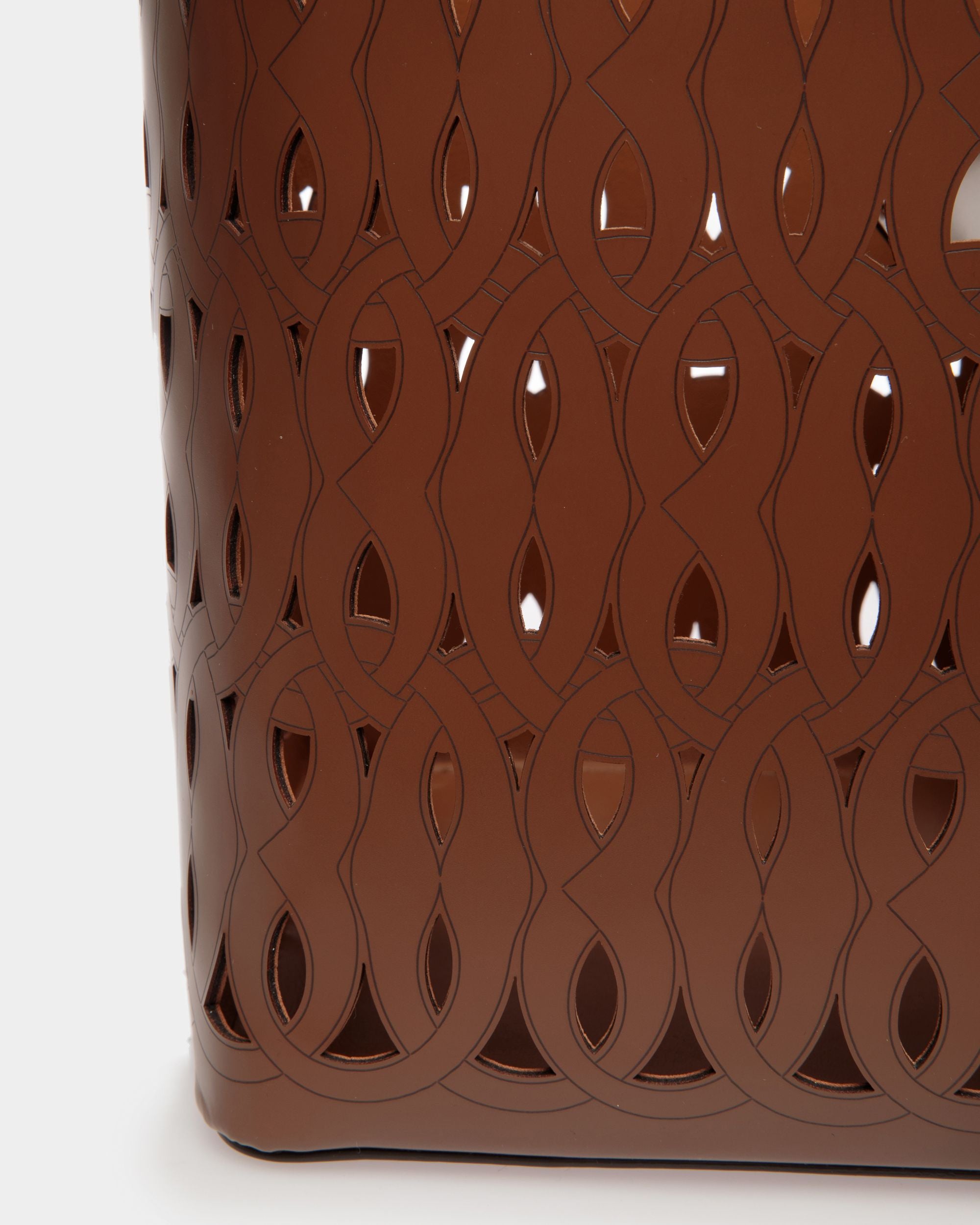 Lago Tote Bag In Brown Leather - Women's - Bally - 05