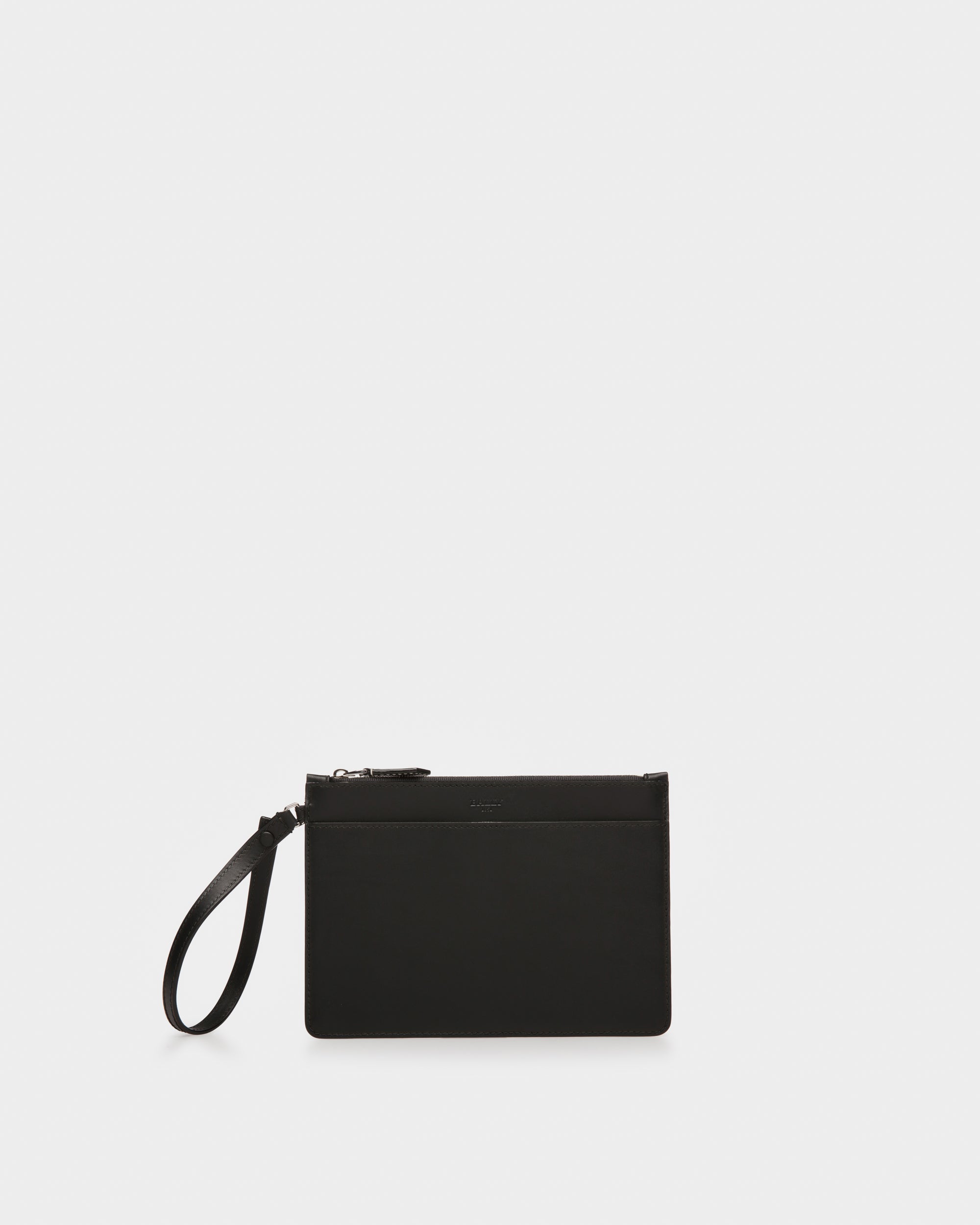 Ahria Leather Tote In Black - Women's - Bally - 06