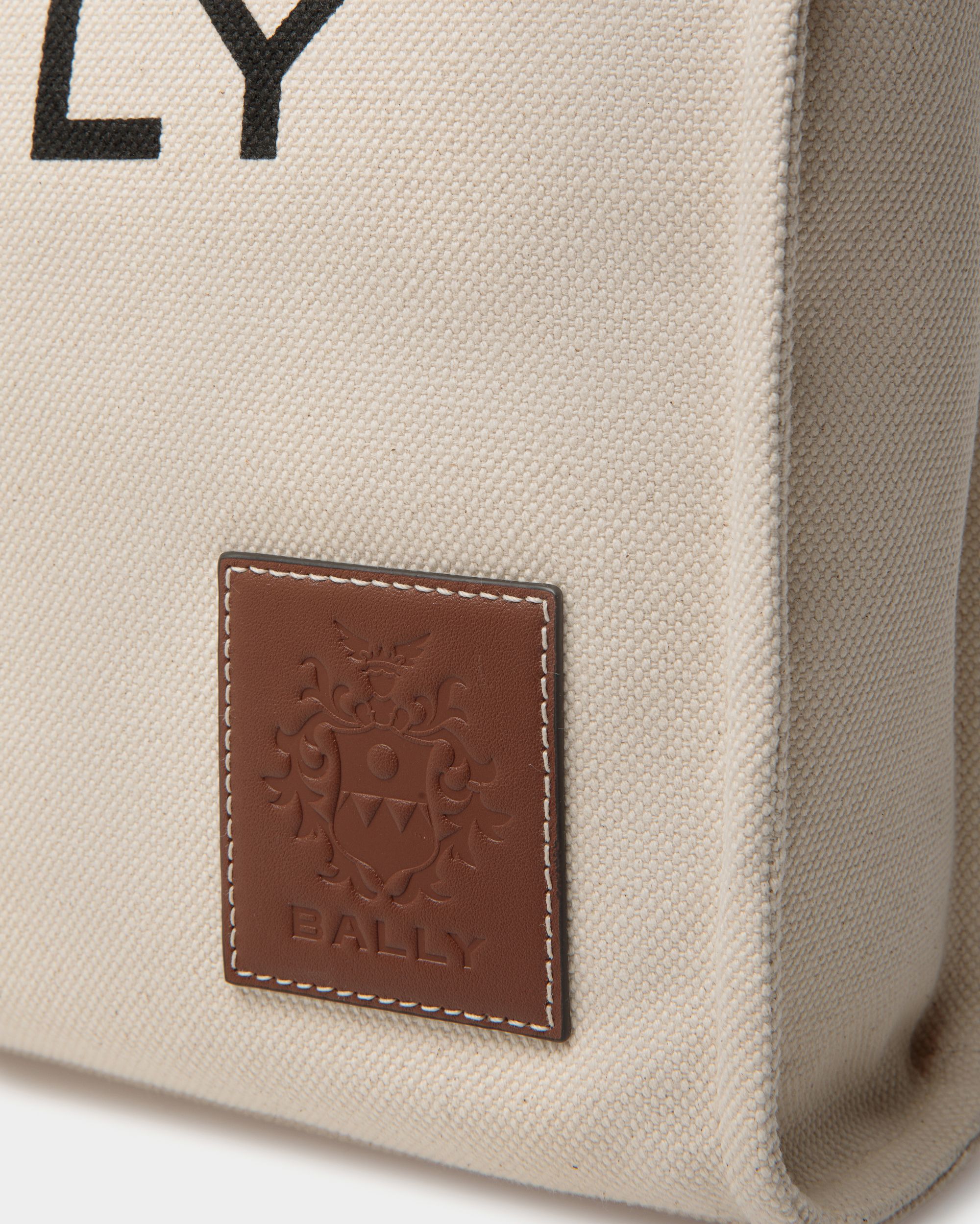 Akelei Tote Bag in Canvas - Women's - Bally - 06