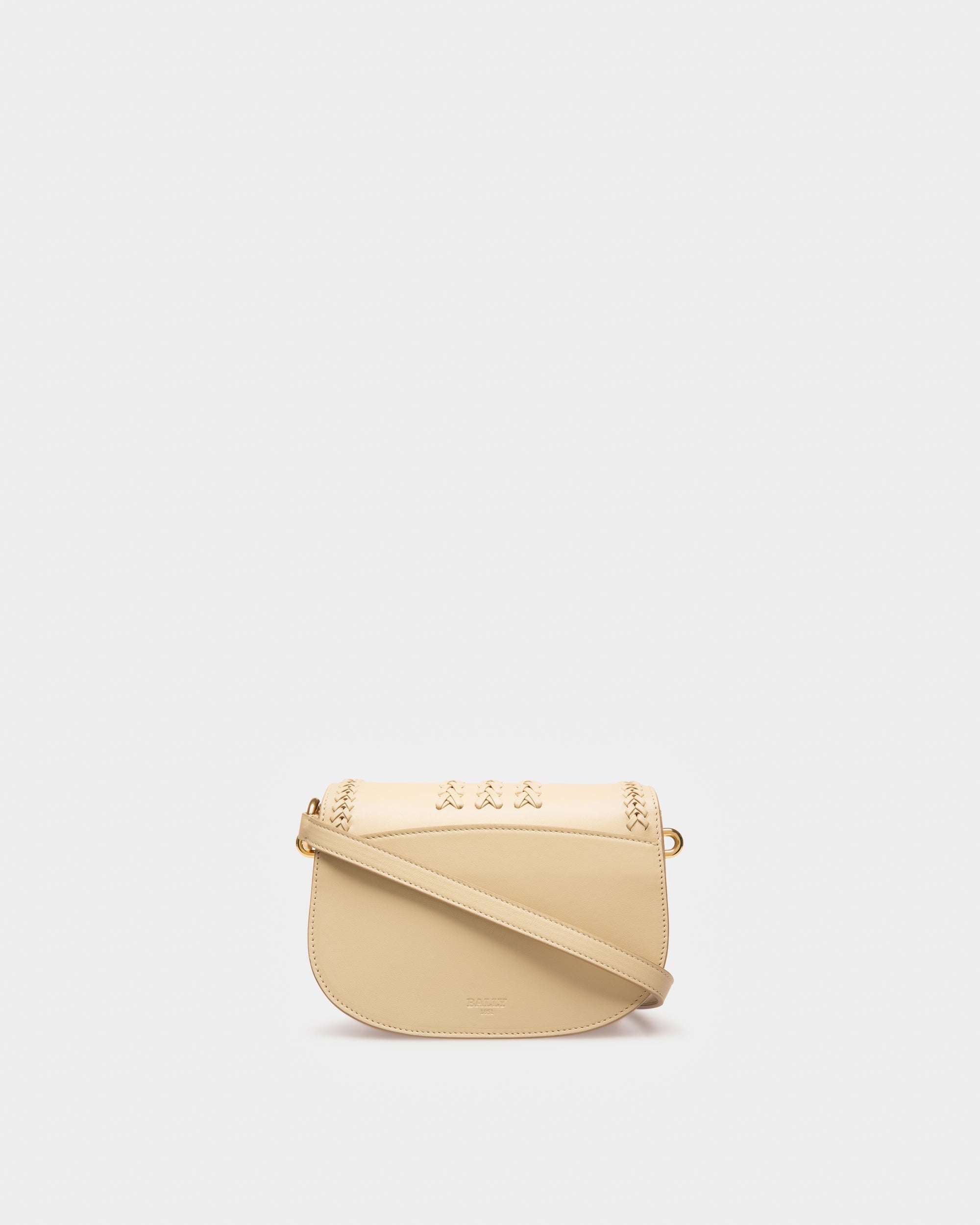Baily Leather Minibag In Light Beige - Women's - Bally - 03