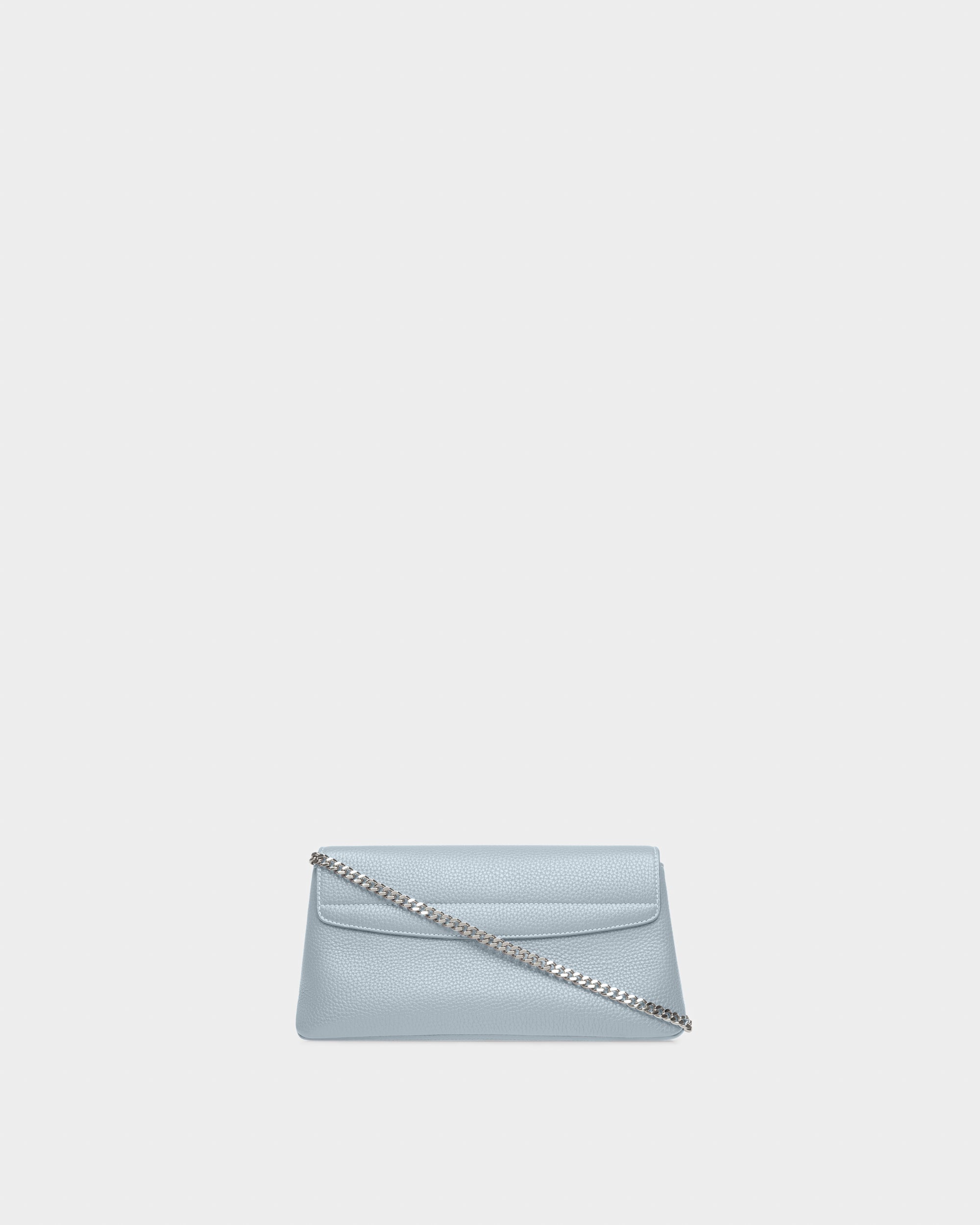 Leena Leather Minibag In Light Blue - Women's - Bally - 03