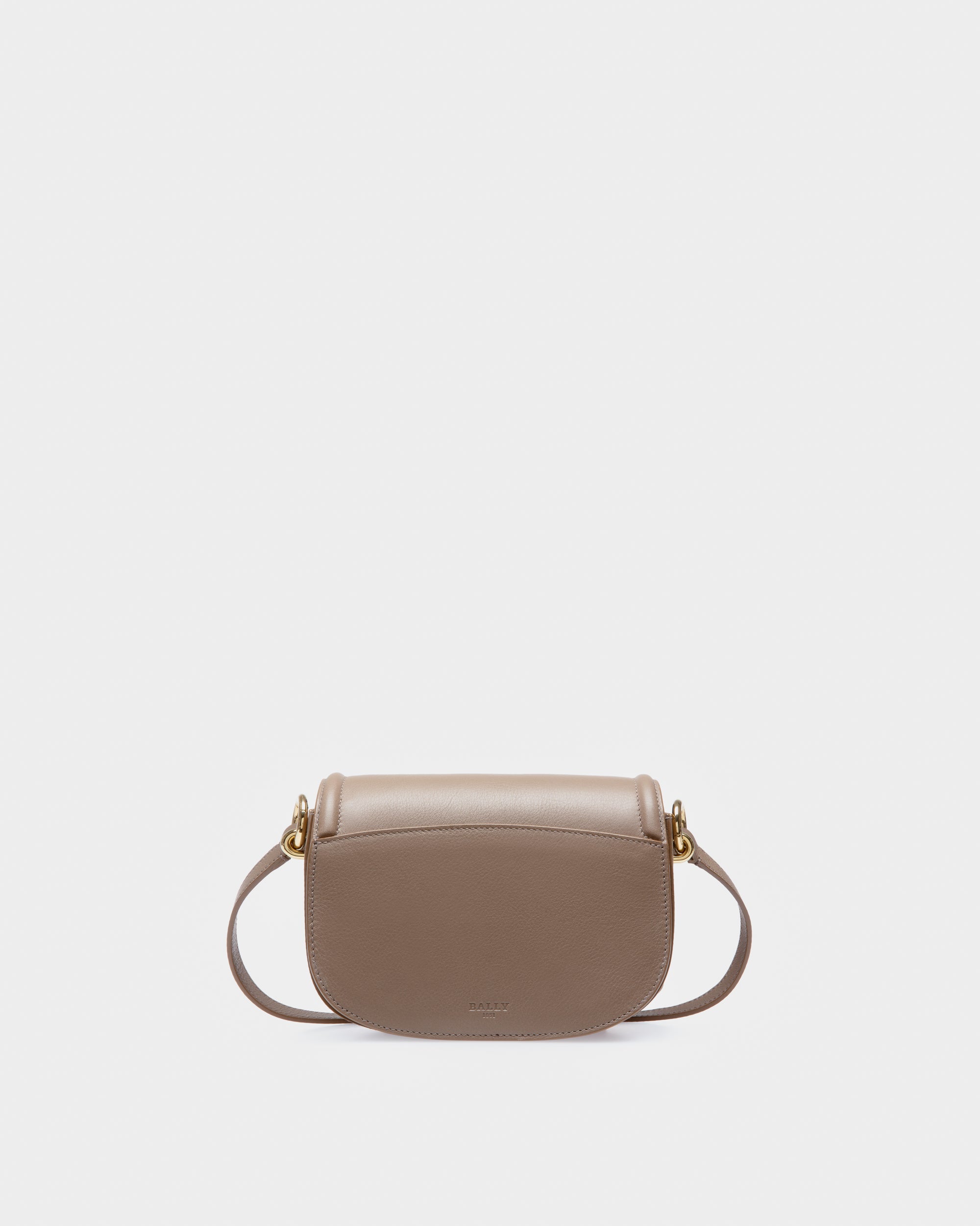 Baily Leather Minibag In Taupe - Women's - Bally - 02