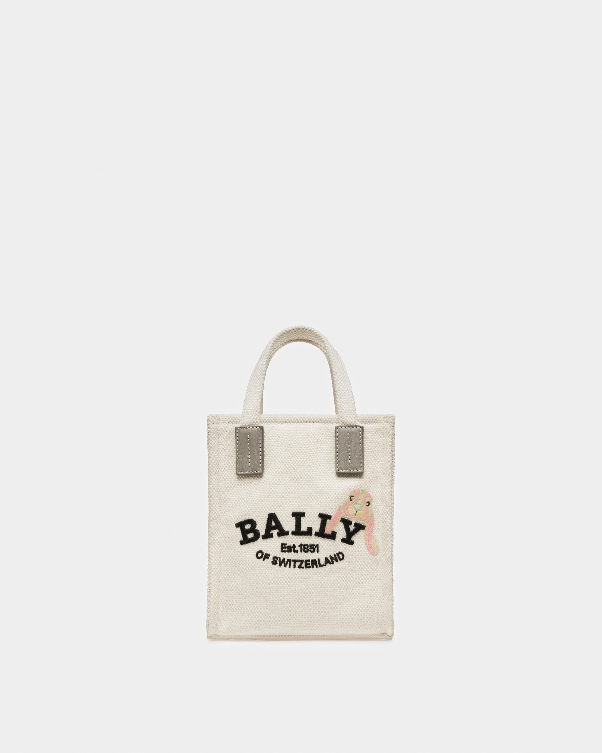 Crystalia XS Fabric Minibag In Natural - Women's - Bally - 01
