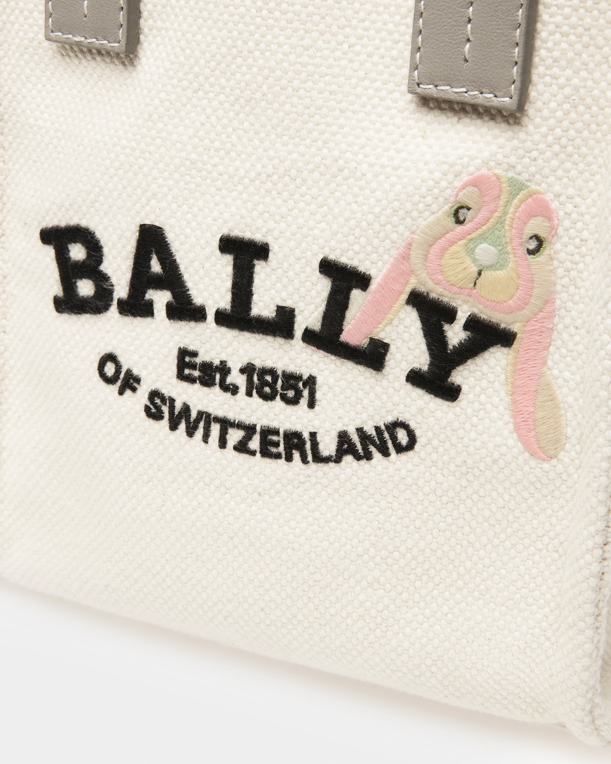 Crystalia XS Fabric Minibag In Natural - Women's - Bally - 05