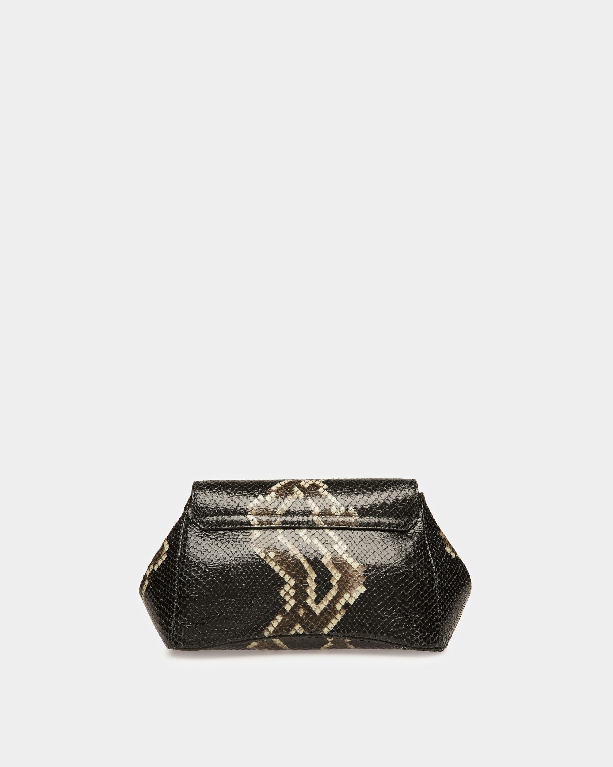 Emblem Minibag In Python Print - Women's - Bally - 03