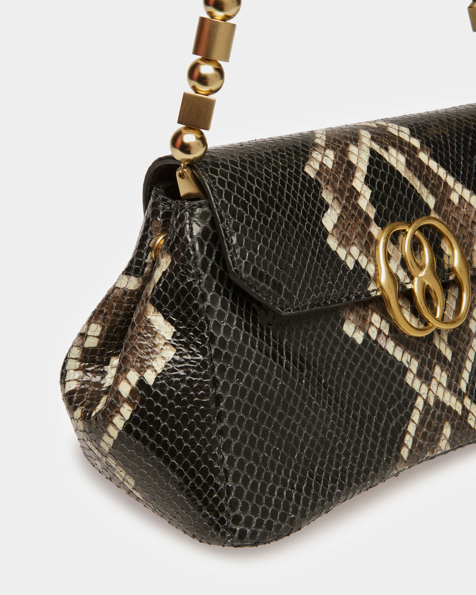 Emblem Minibag In Python Print - Women's - Bally - 06