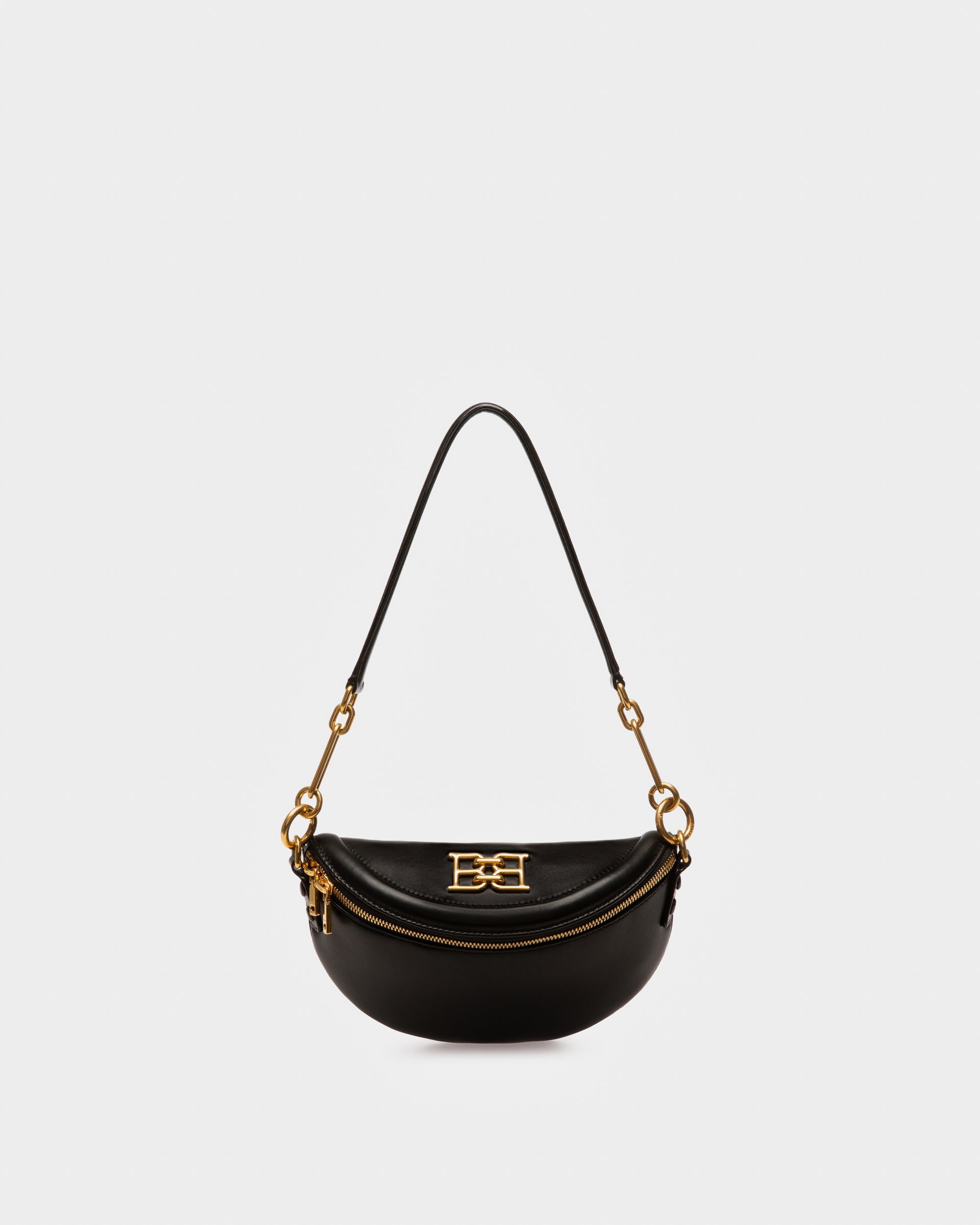 Breen Leather Minibag In Black - Women's - Bally - 01
