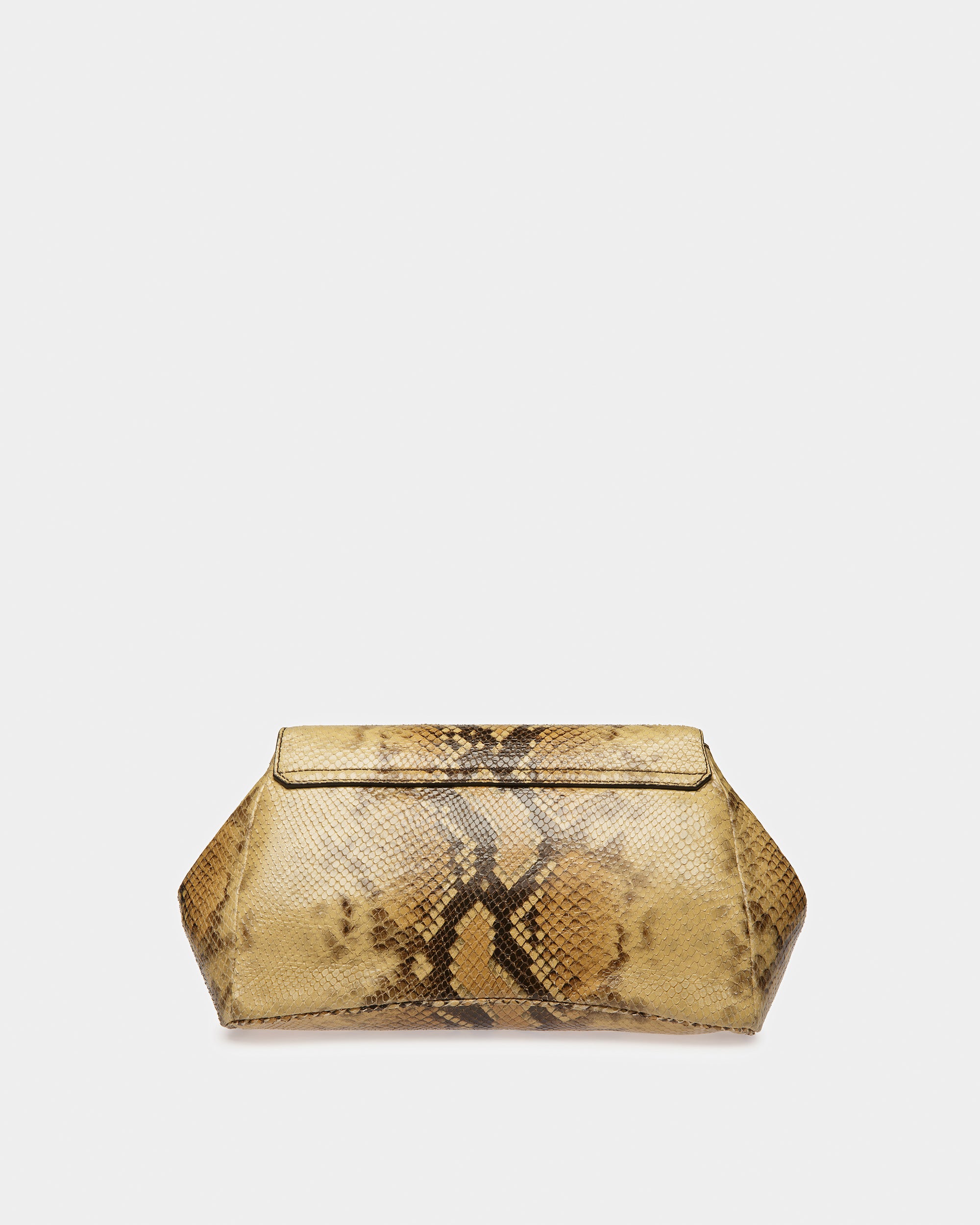 Emblem Shoulder Bag In Python Print - Women's - Bally - 03