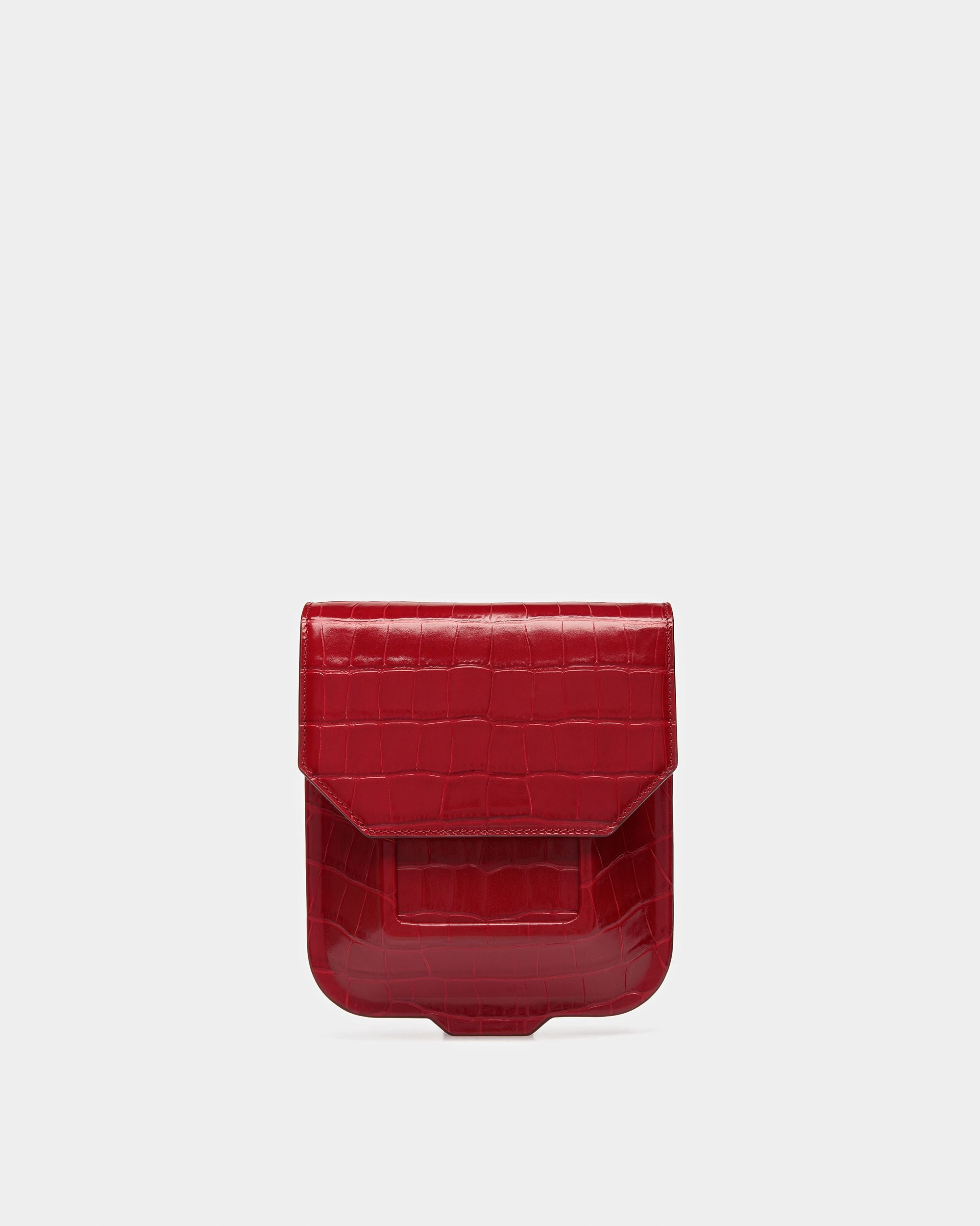 To Go Minibag In Crocodile Embossed Leather - Women's - Bally - 01